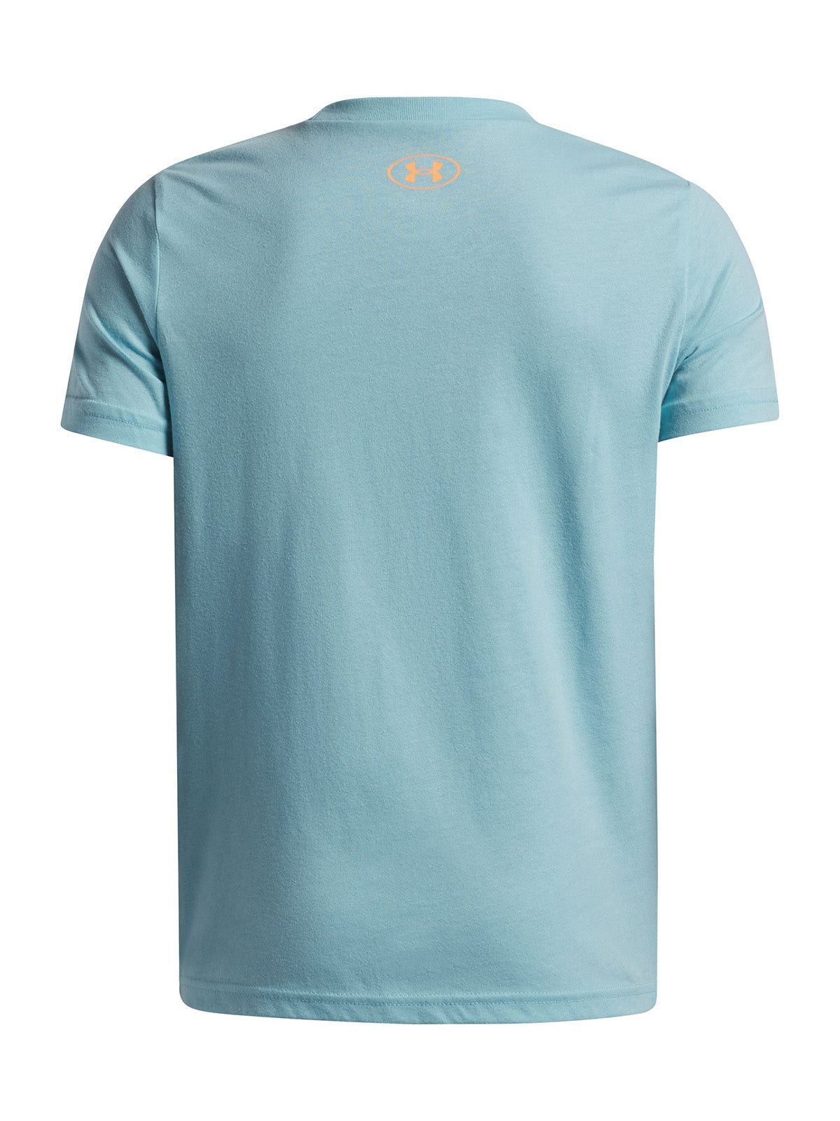 UA B Pixel Logo Polera Manga Corta azul para niño