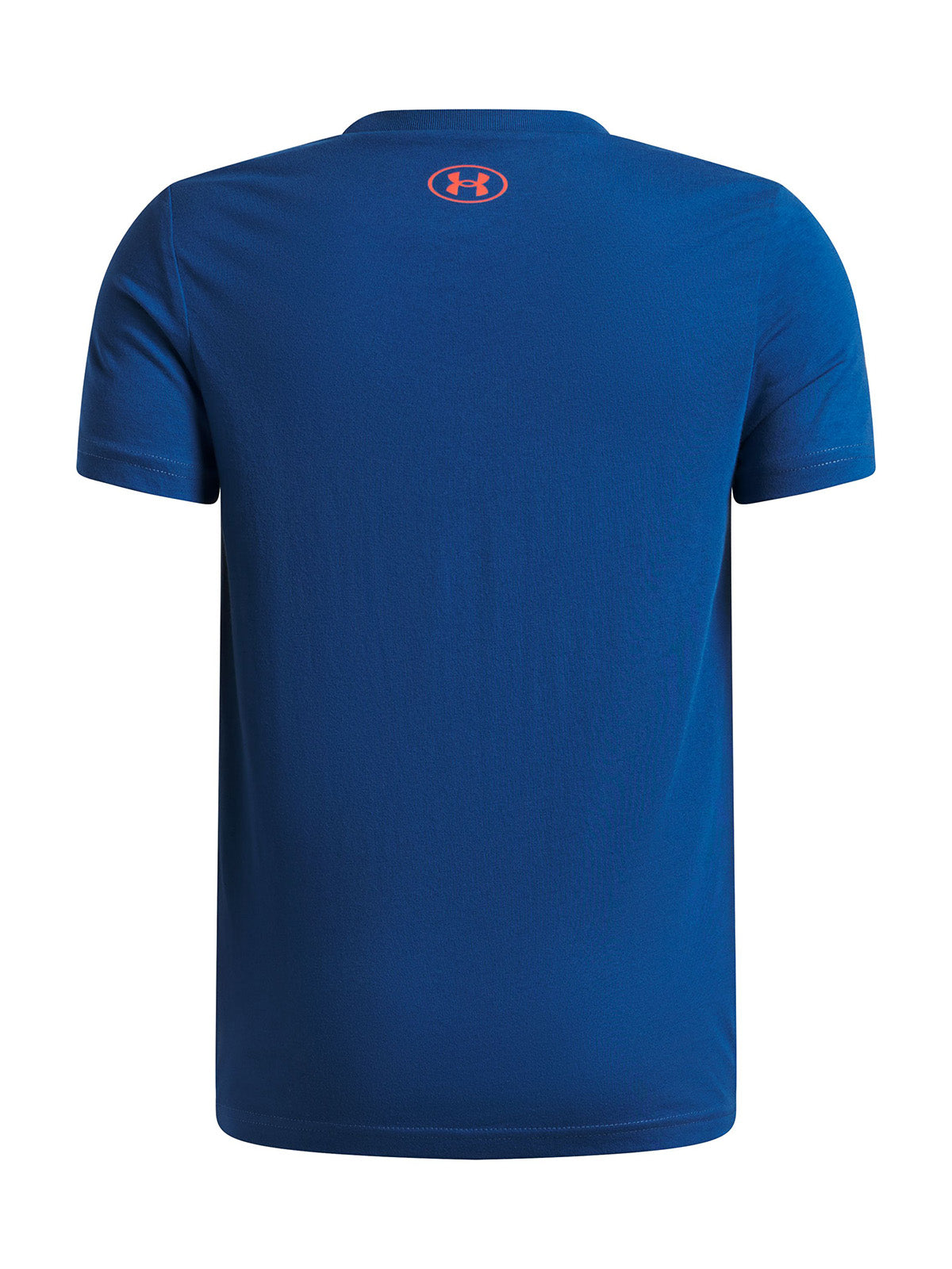 UA B Pixel Logo Polera Manga Corta azul para niño
