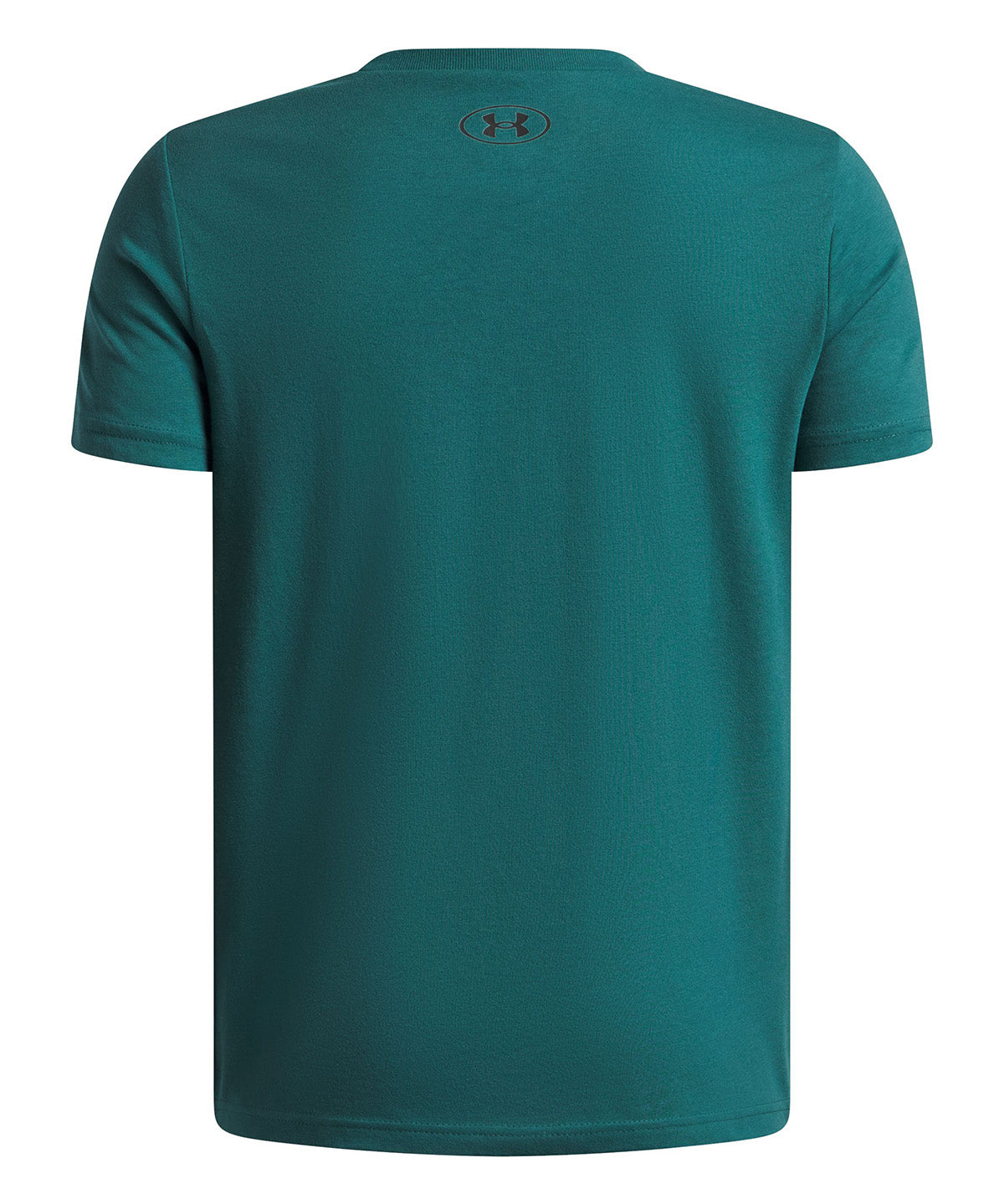 UA B Logo Wordmark Collage SS Polera Manga Corta verde para niño