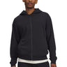 UA Rival Lightweight Full Zip Poleron negro para hombre