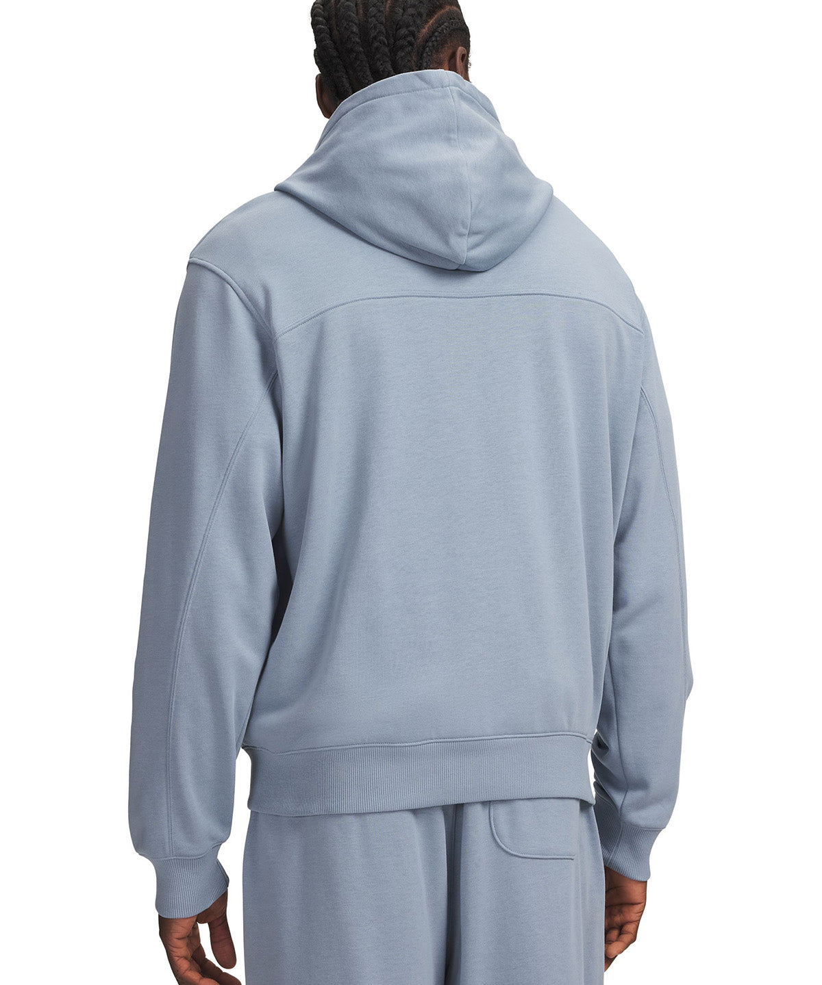 Poleron UA Rival Lightweight Full Zip azul para hombre