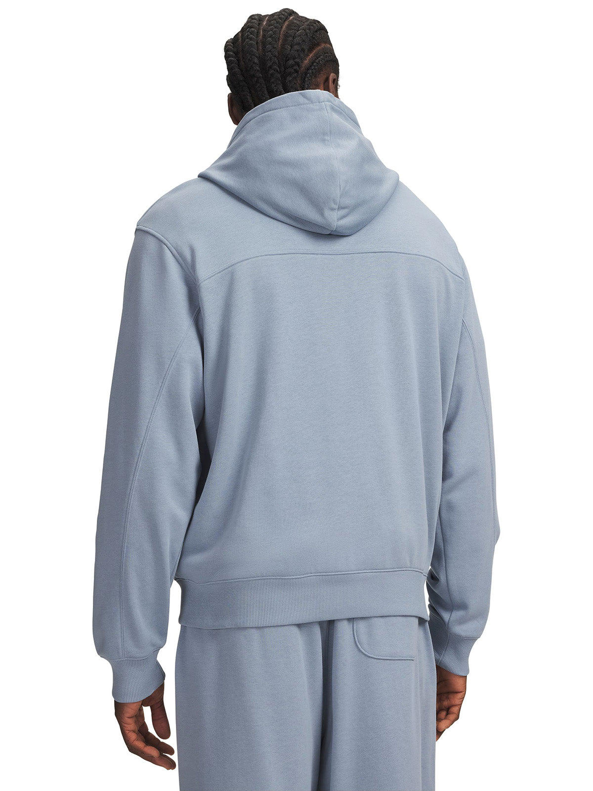 Poleron UA Rival Lightweight Full Zip azul para hombre