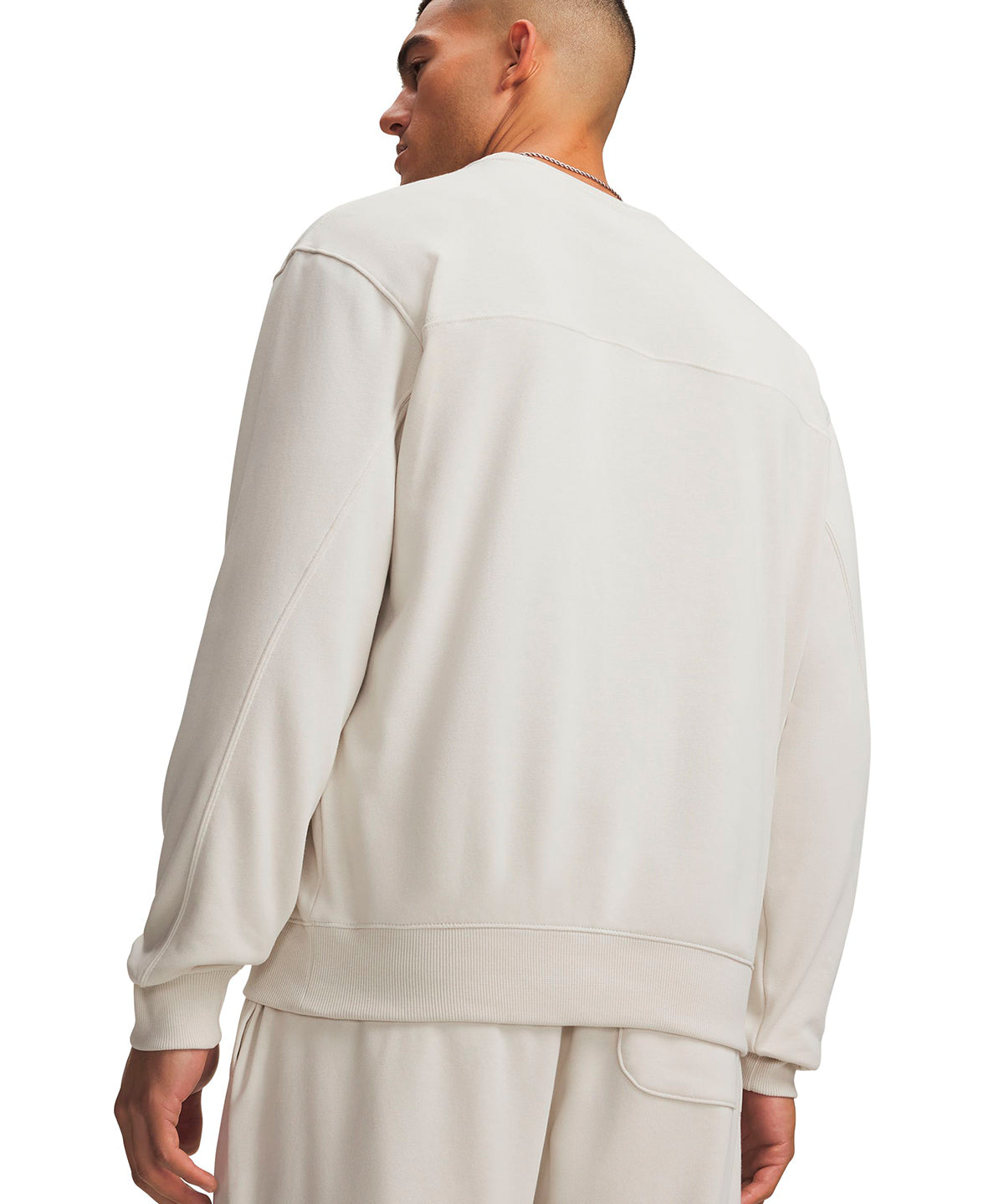 Poleron UA Rival Lightweight blanco para hombre