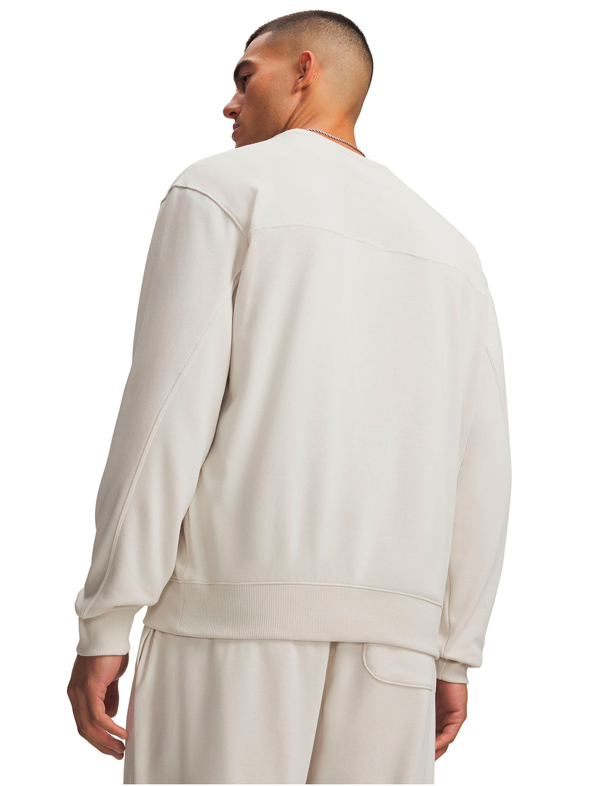 Poleron UA Rival Lightweight blanco para hombre