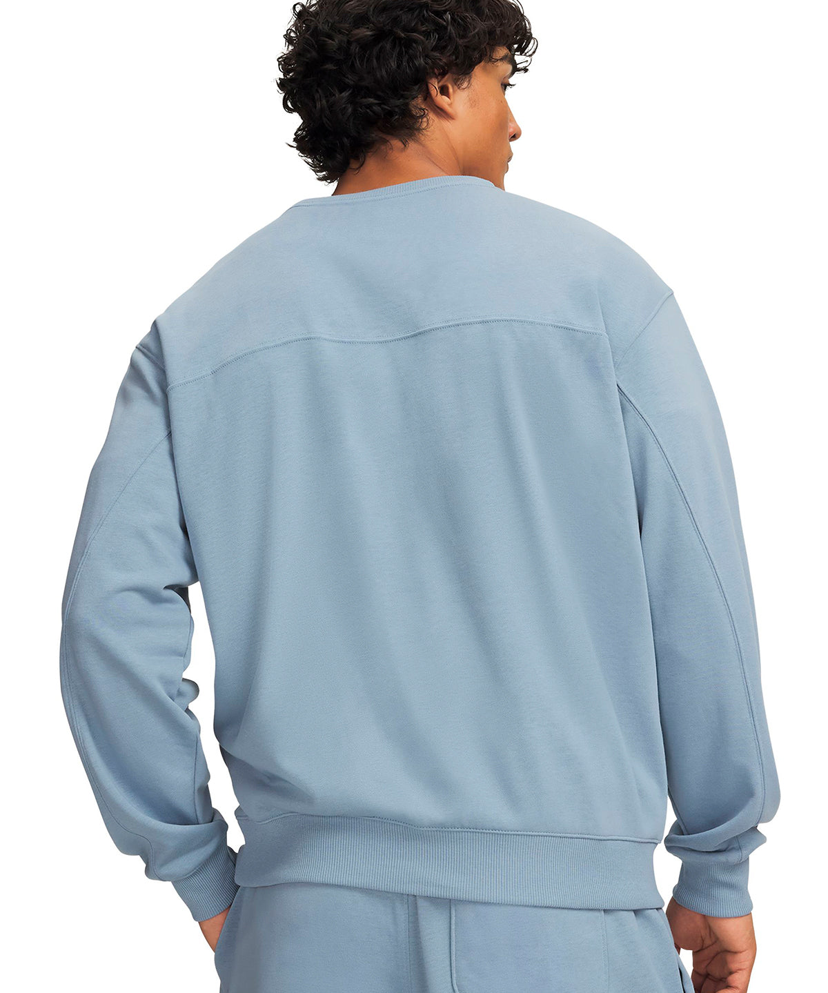 Poleron UA Rival Lightweight azul para hombre