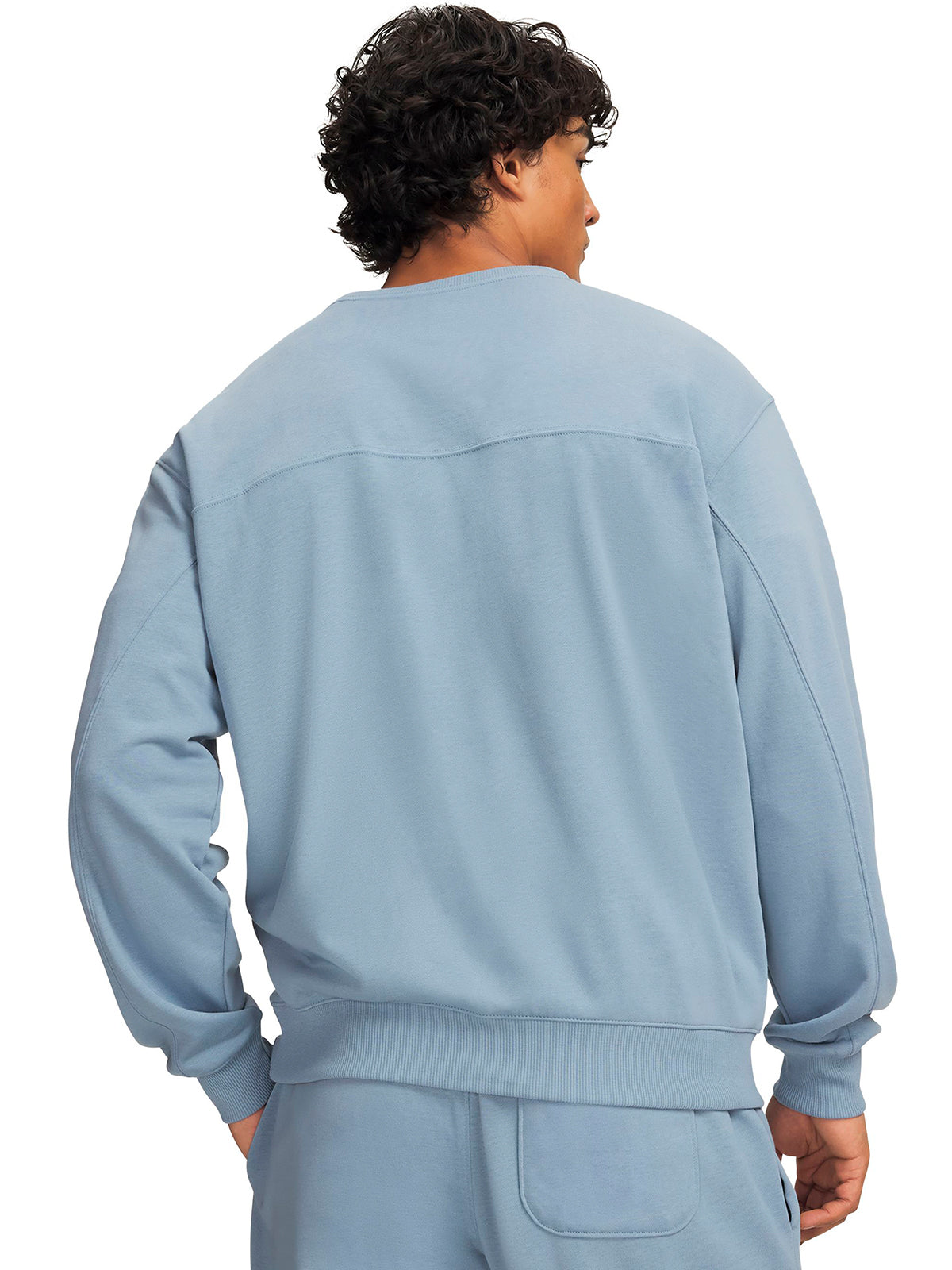 Poleron UA Rival Lightweight azul para hombre