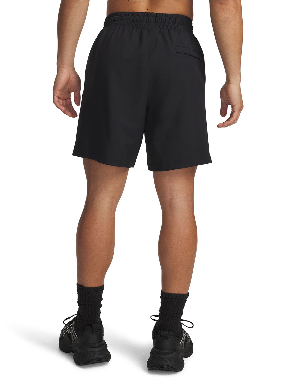 UA Unstoppable Woven Short negro para hombre