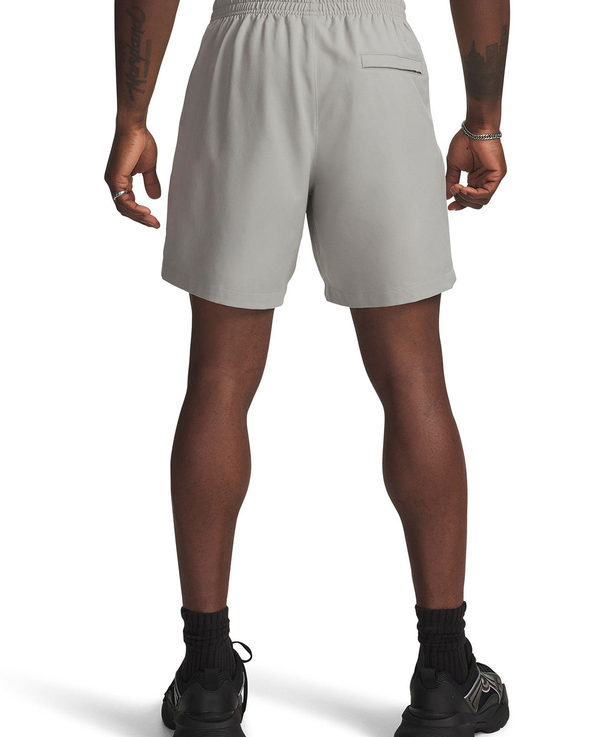 UA Unstoppable Woven Short gris para hombre