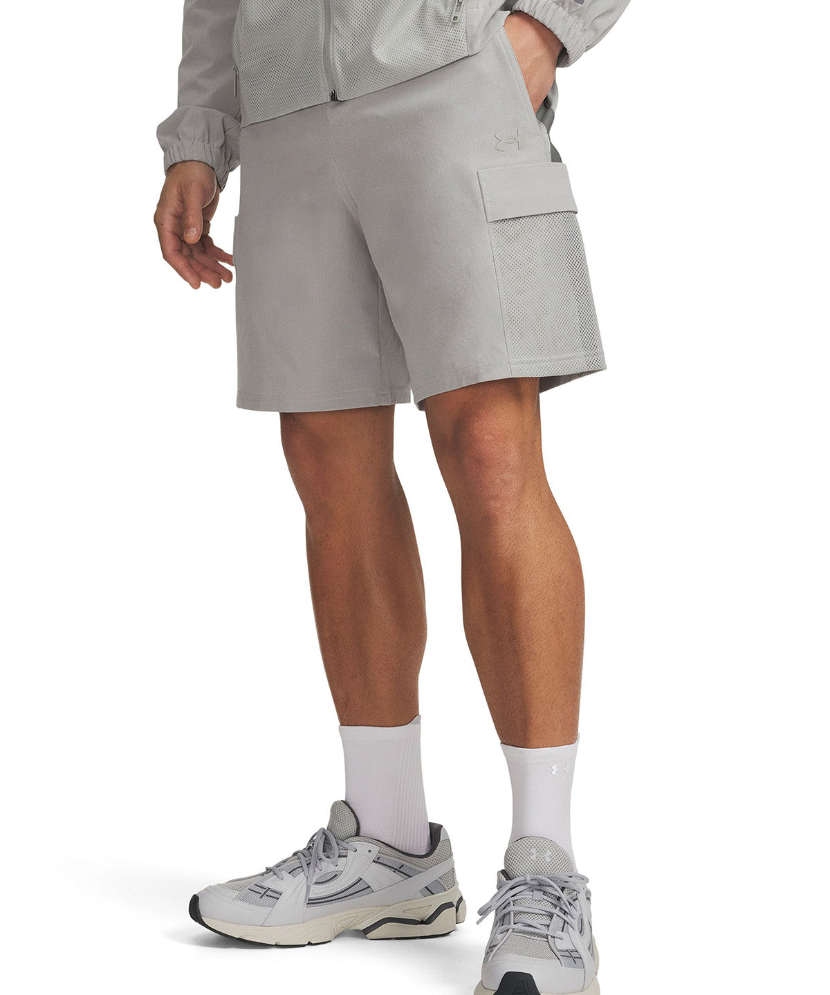 UA Unstoppable Airvent STS Short gris para hombre