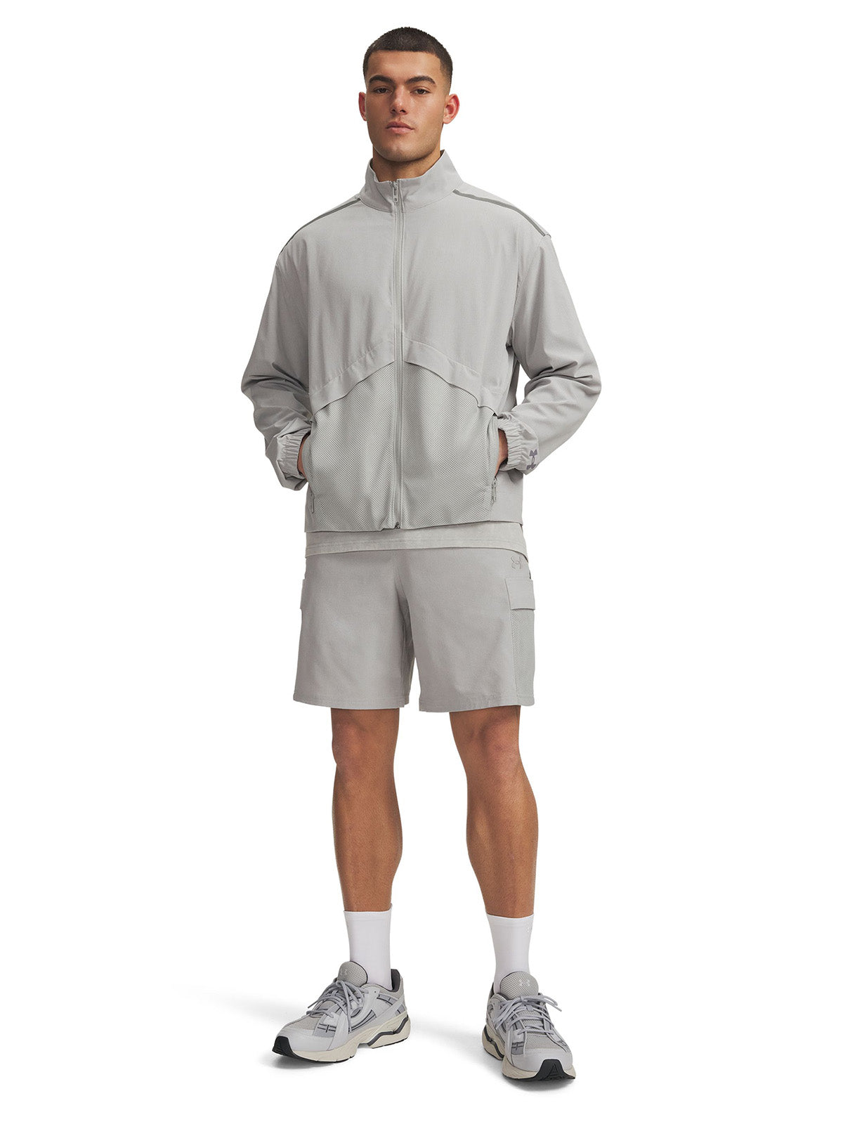 UA Unstoppable Airvent STS Short gris para hombre