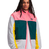 UA Icon Woven Track Full Zip rosado para hombre