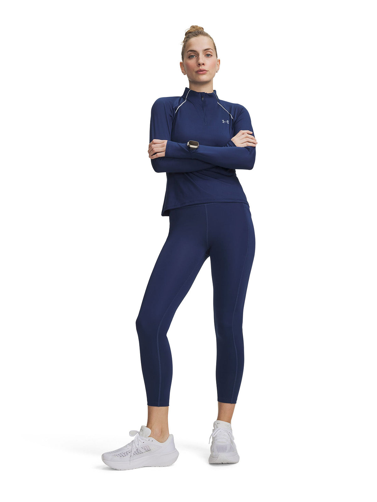 Calza UA Velociti Ankle Tights azul para mujer