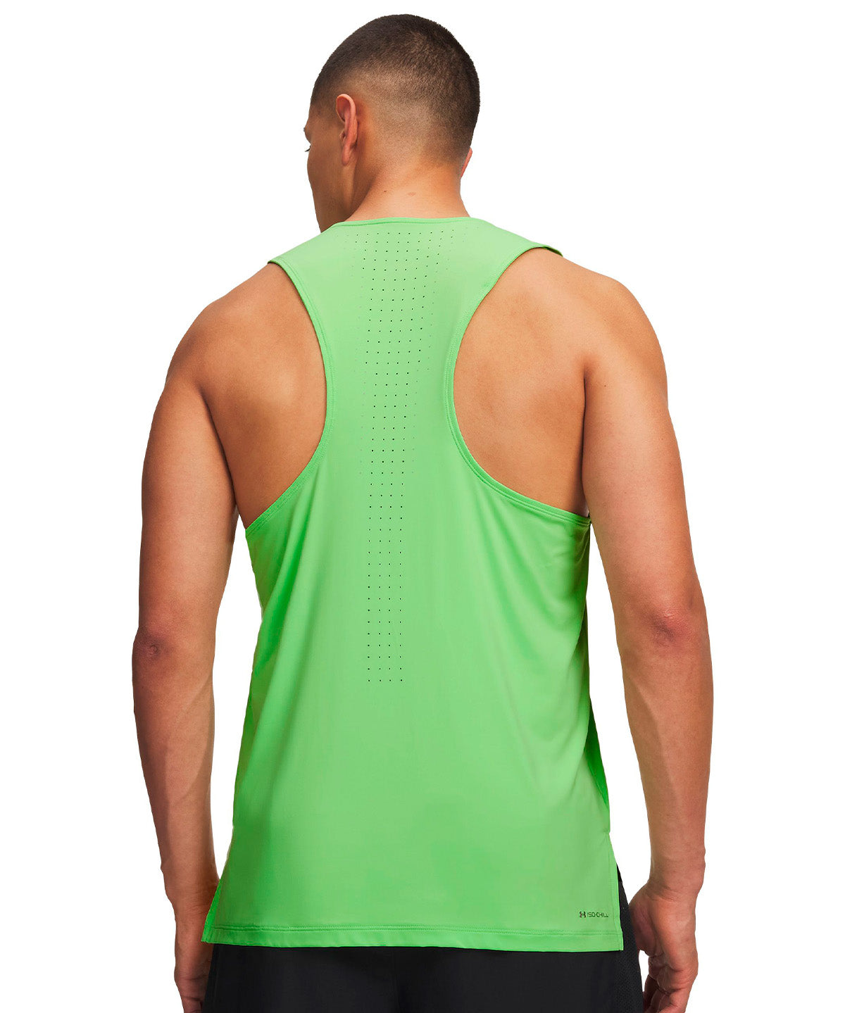 UA Velociti Pro Singlet verde para hombre