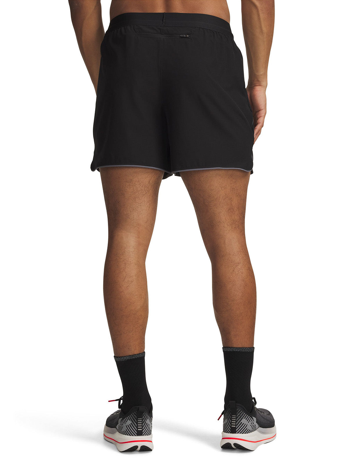 UA Velociti Pro 5" Short negro para hombre
