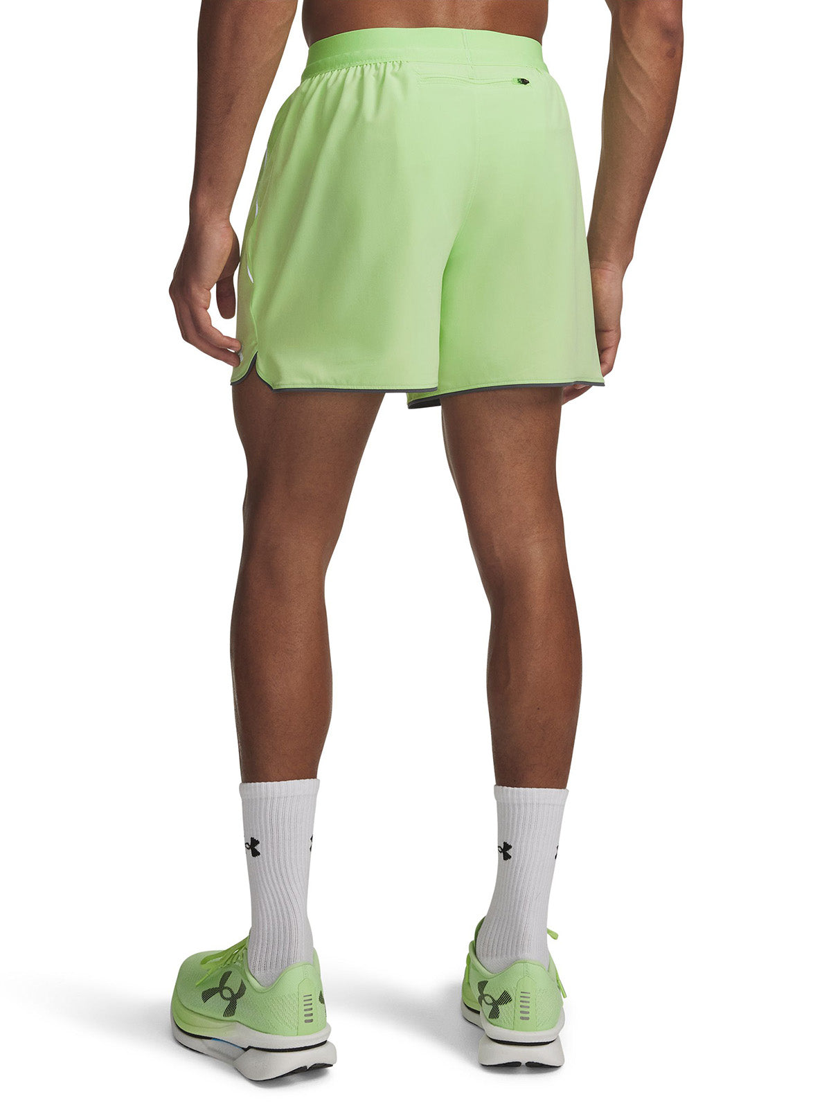 UA Velociti Pro 5" Short verde para hombre