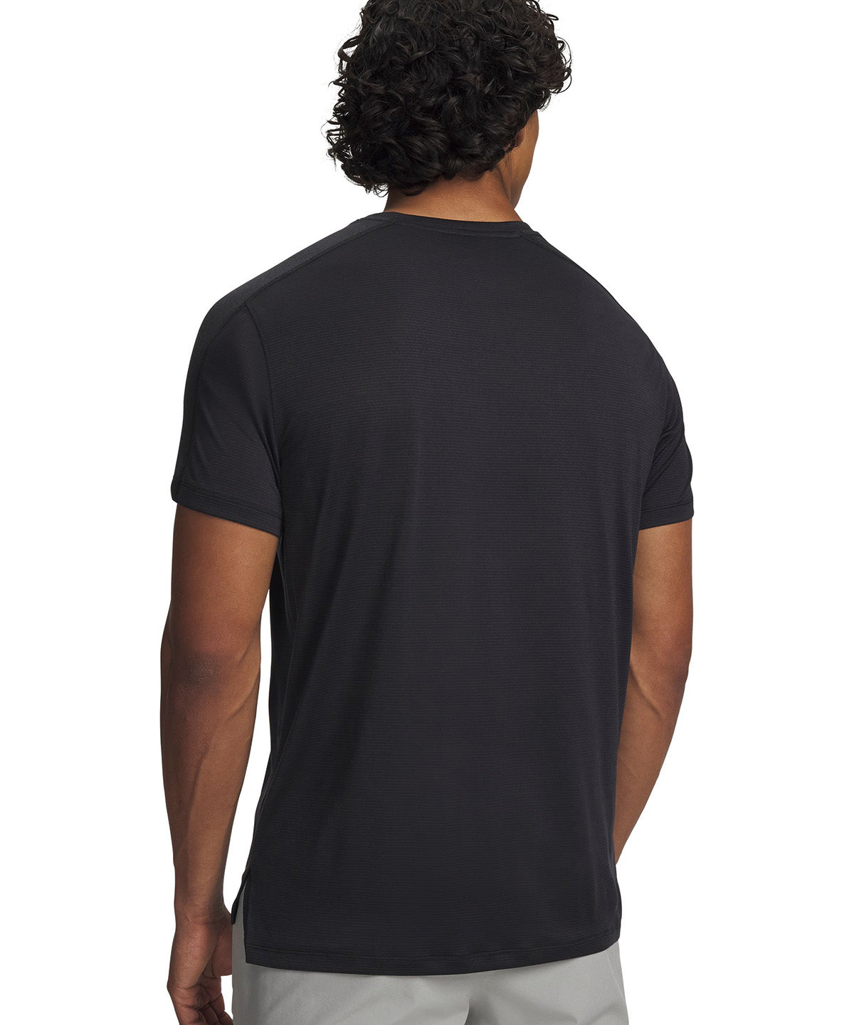 UA Velociti Reflectante SS Polera Manga Corta negro para hombre