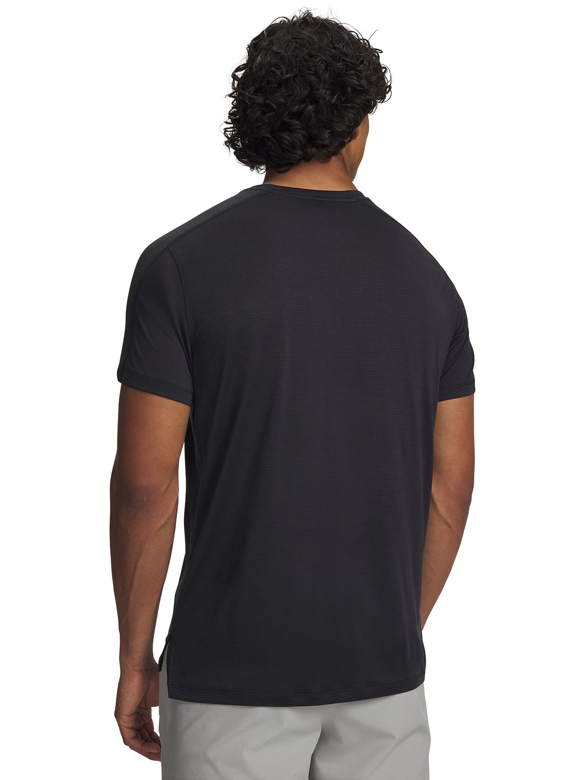 UA Velociti Reflectante SS Polera Manga Corta negro para hombre