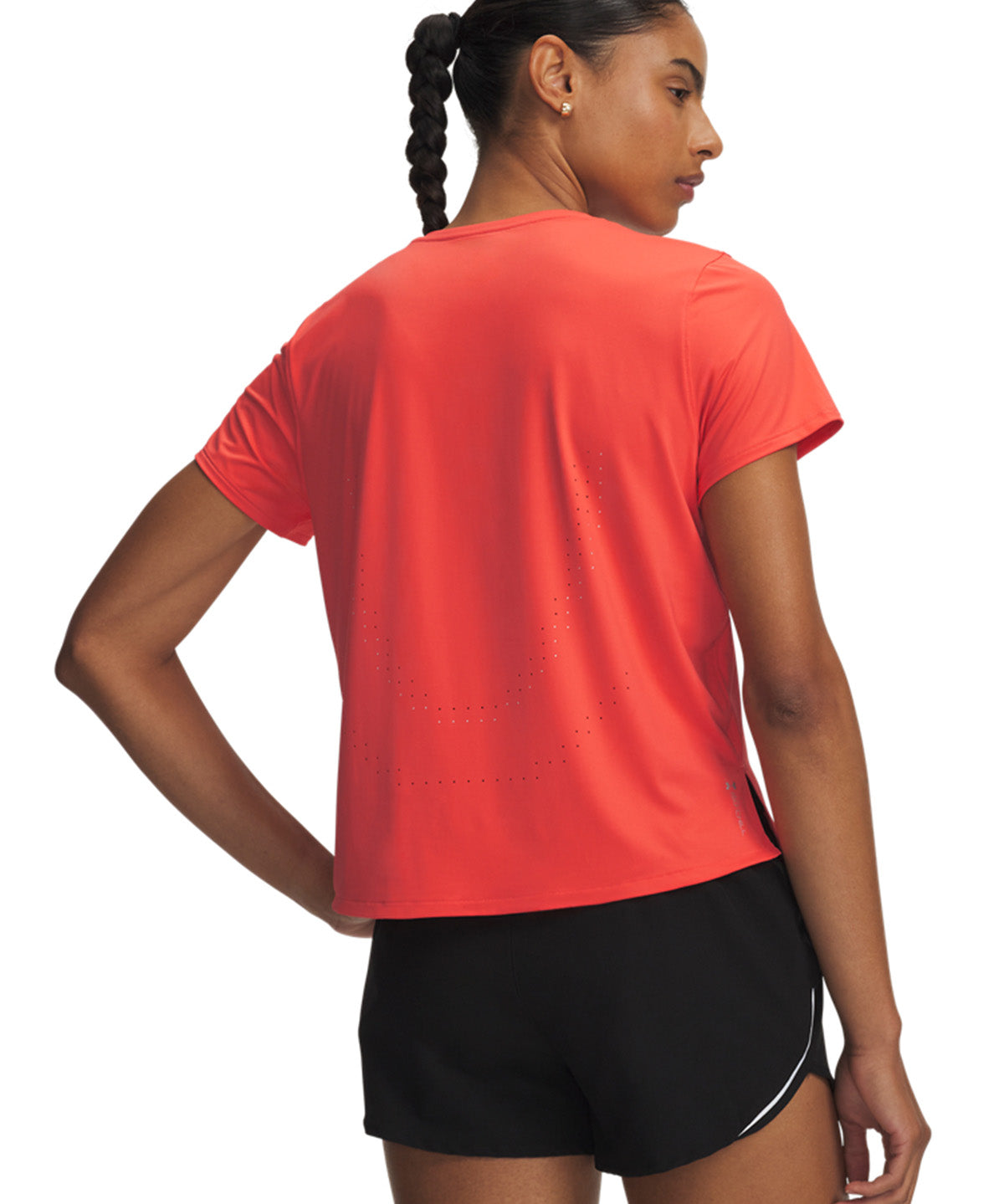 Polera manga corta Velociti Pro Mujer Naranjo