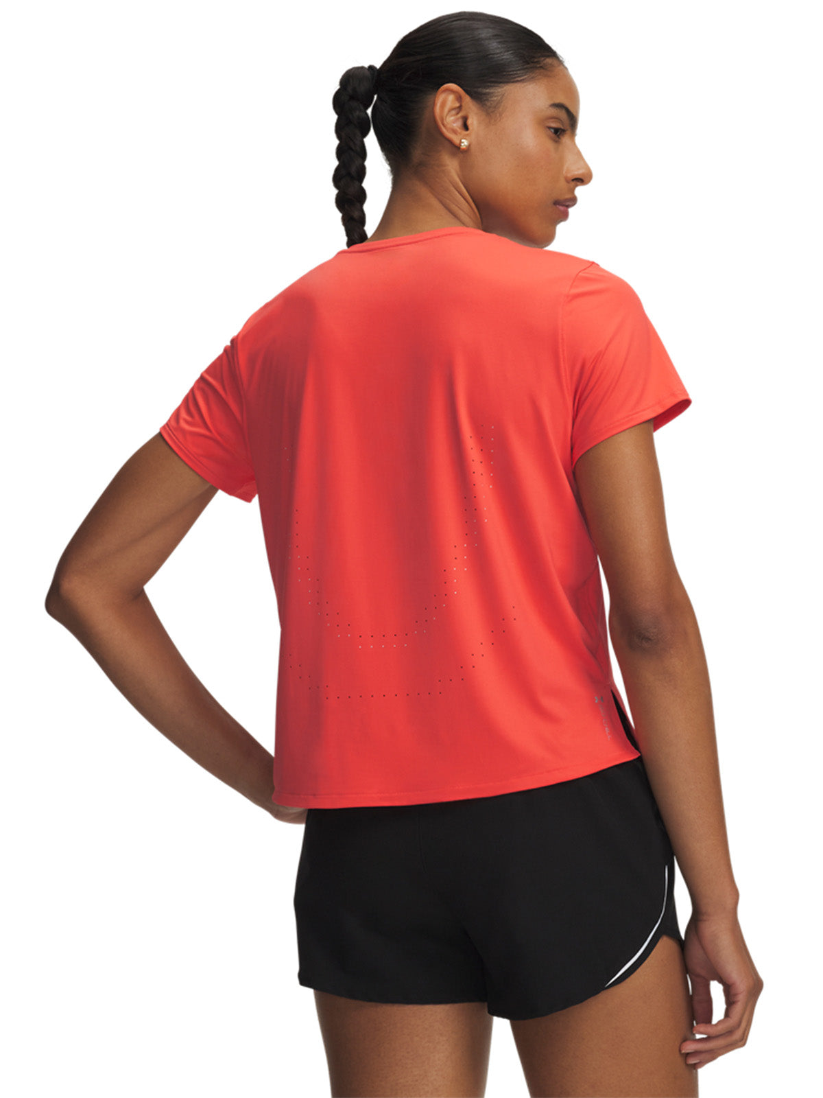 Polera manga corta Velociti Pro Mujer Naranjo