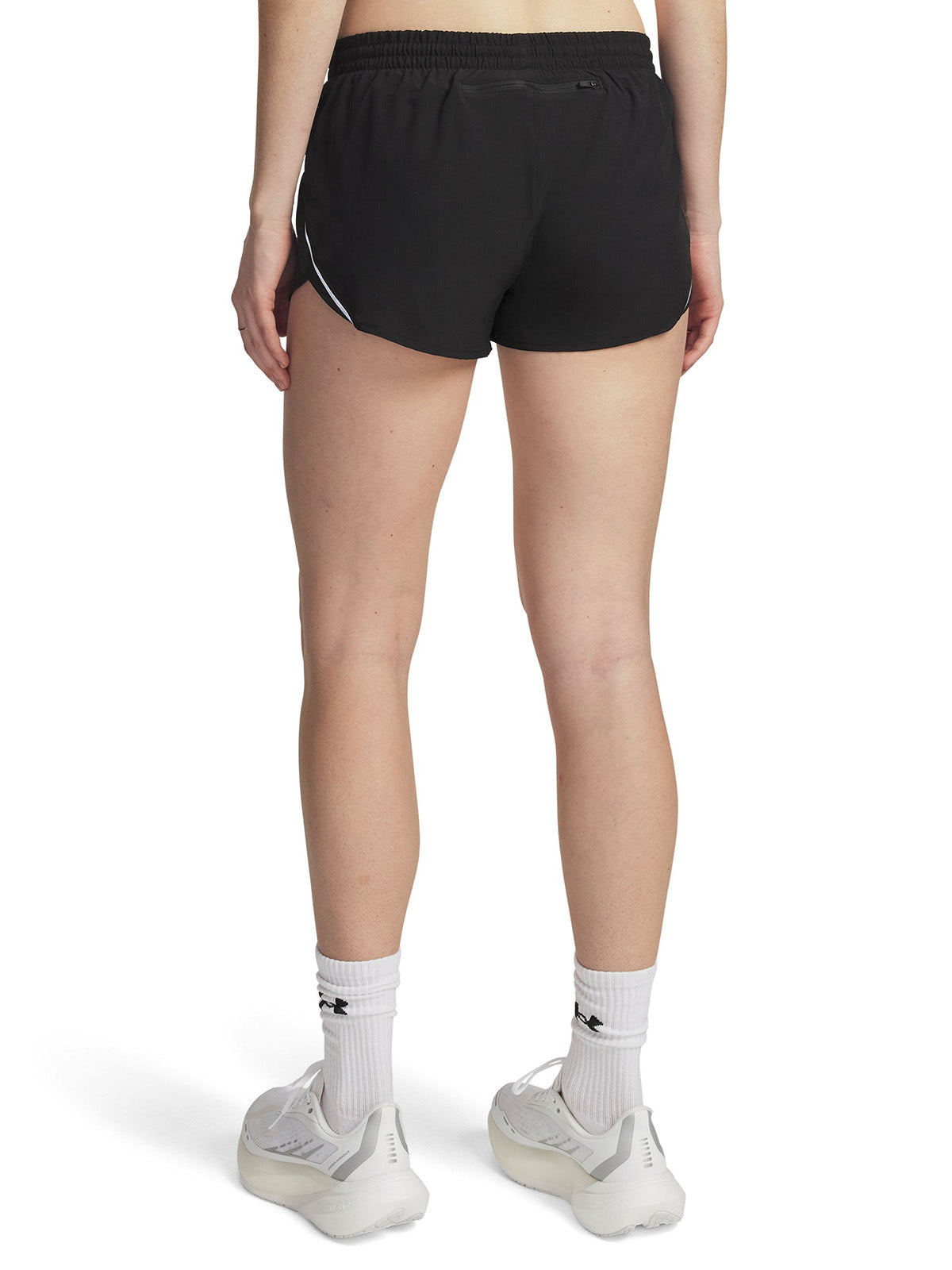 UA Velociti Pro 3" Short negro para mujer