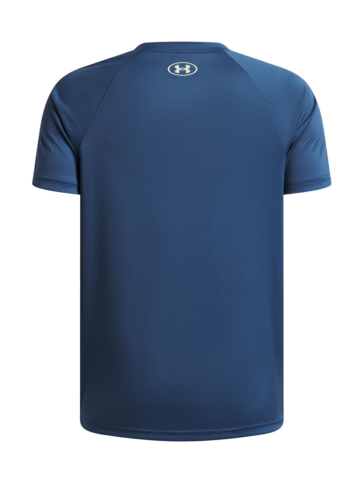 UA B Tech Graphic SS Polera Manga Corta azul para niño