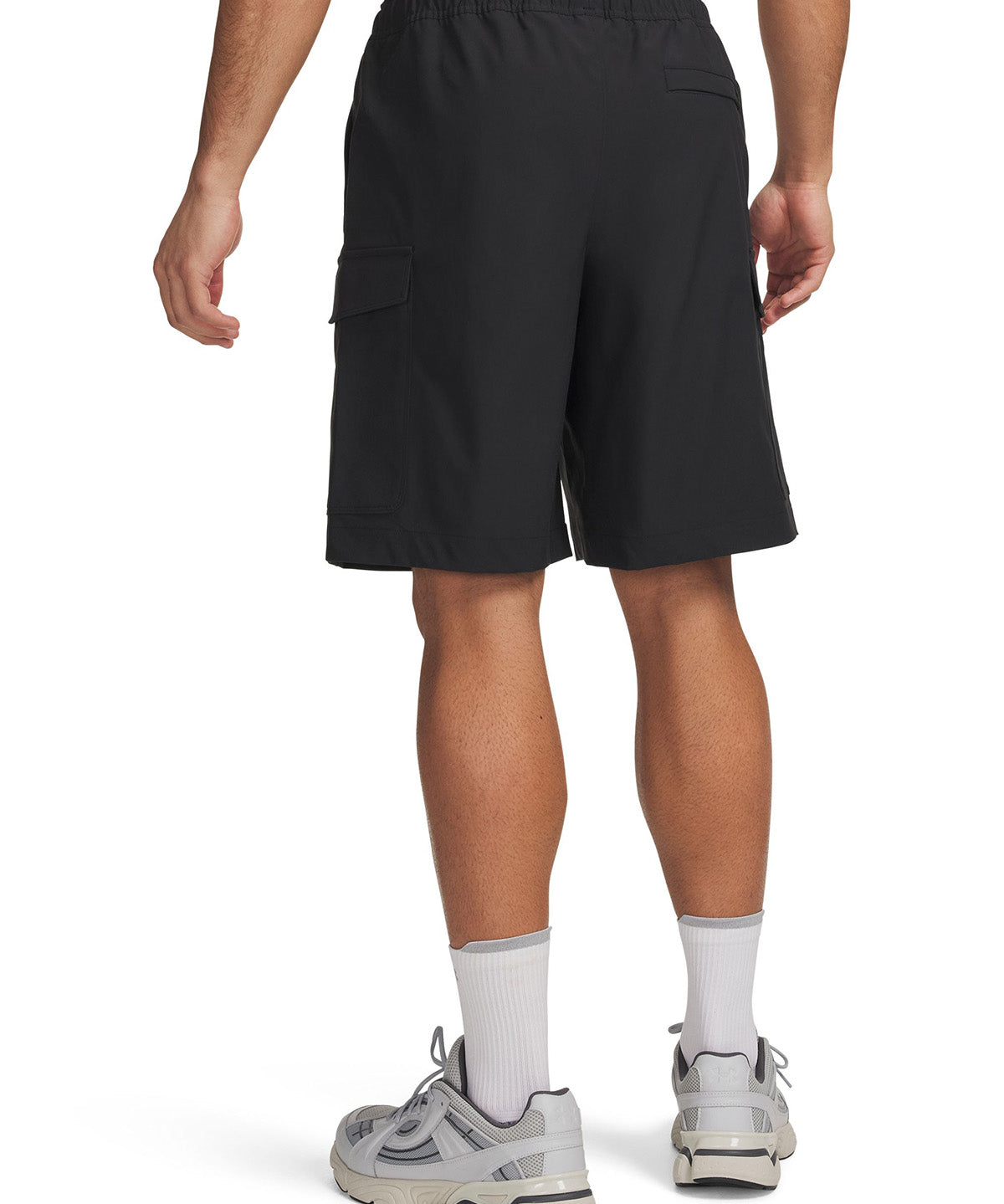 UA Icon Woven Cargo Short negro para hombre