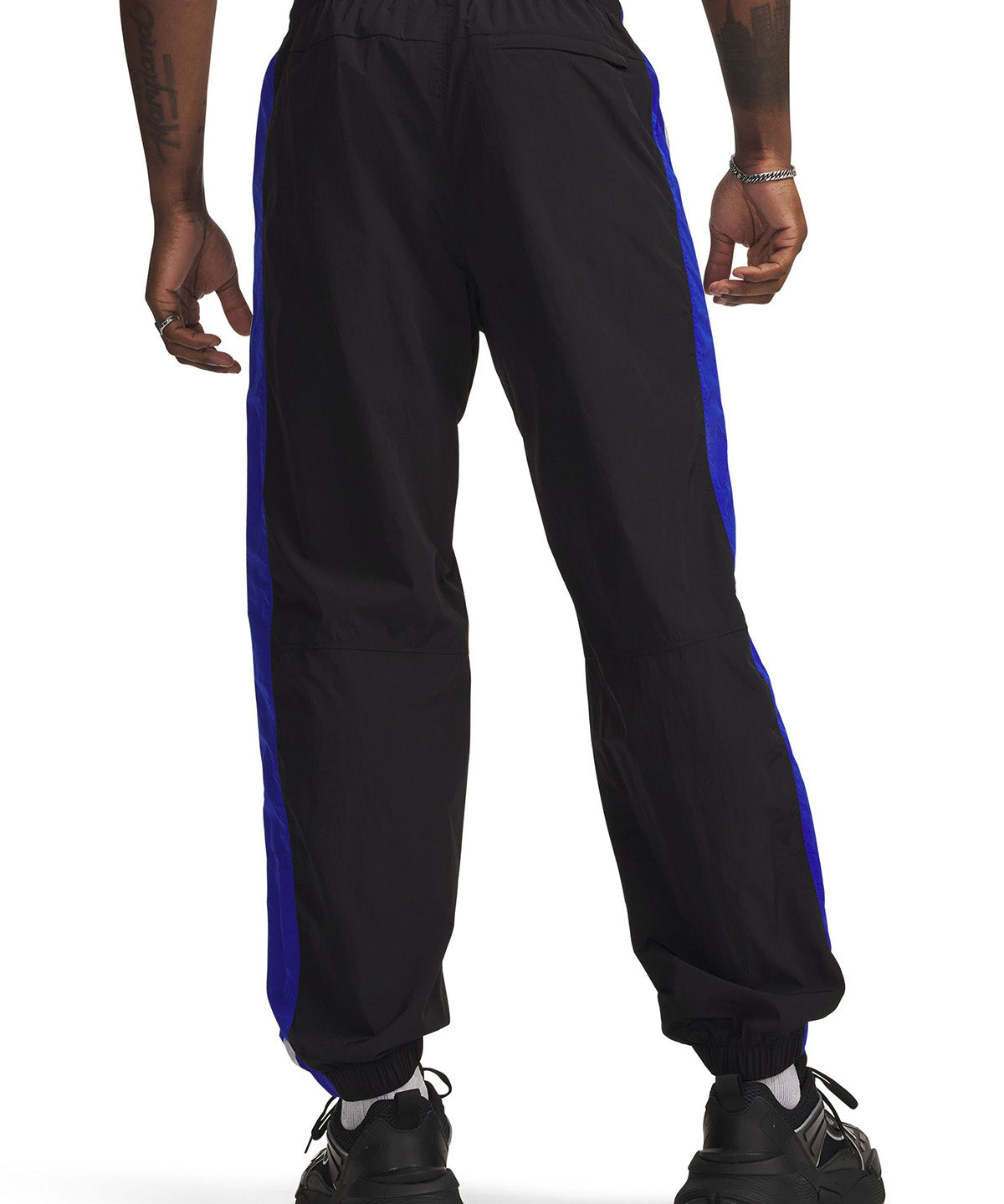 Jogger UA Icon Woven Track negro para hombre