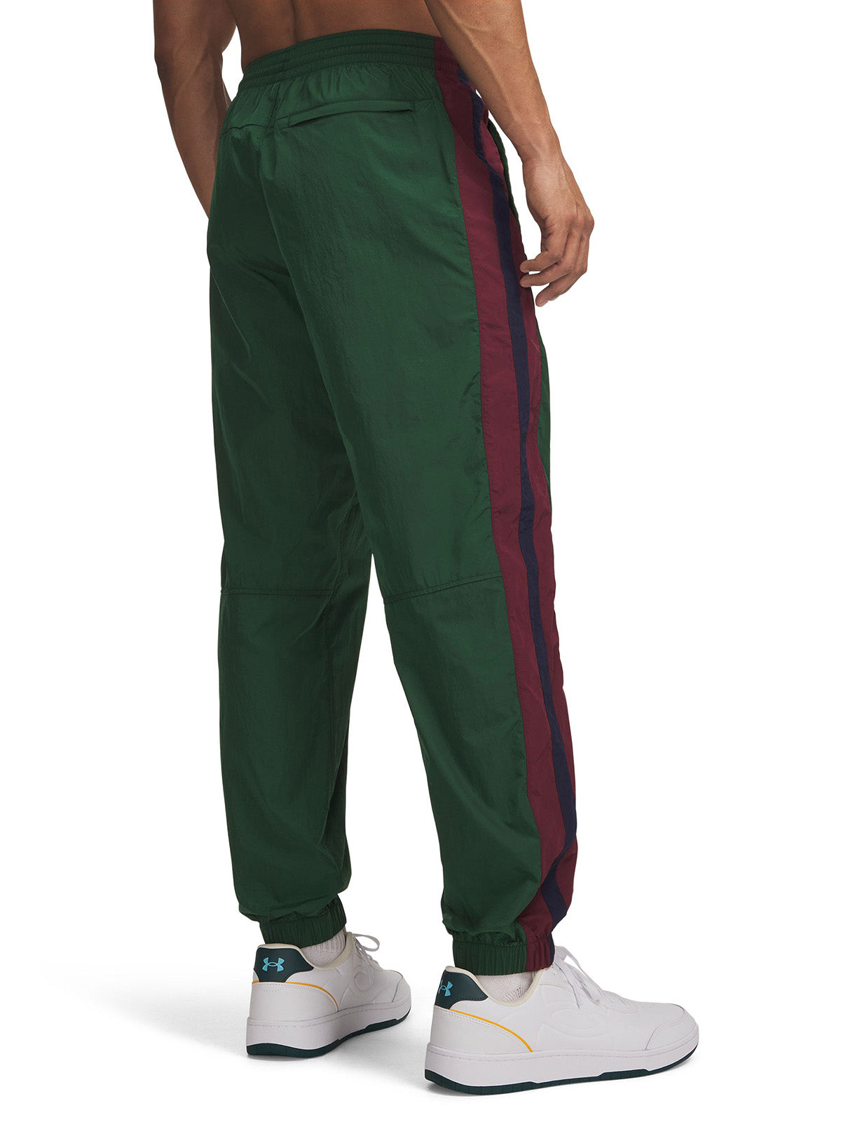 Jogger UA Icon Woven Track verde para hombre