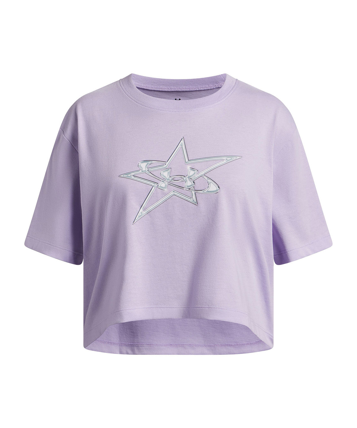 UA G Logo Star SS Polera Manga Corta morado para niña