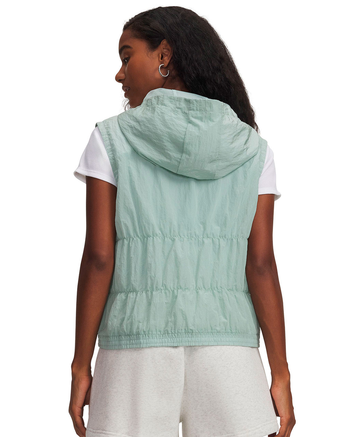 UA Rival Woven Bungee Vest azul para mujer