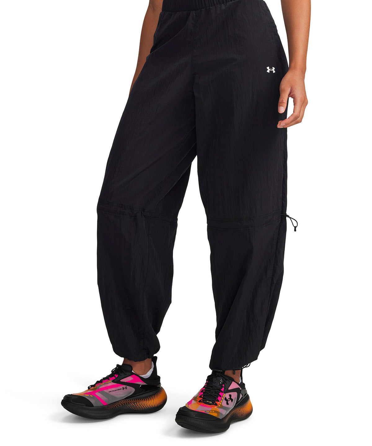 UA Rival Woven Bungee Pants negro para mujer