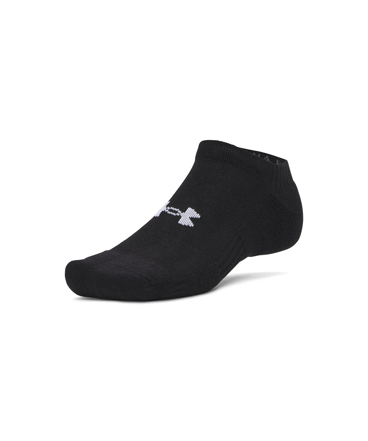 UA Performance Algodón 3-Pack  Calcetín negro unisex