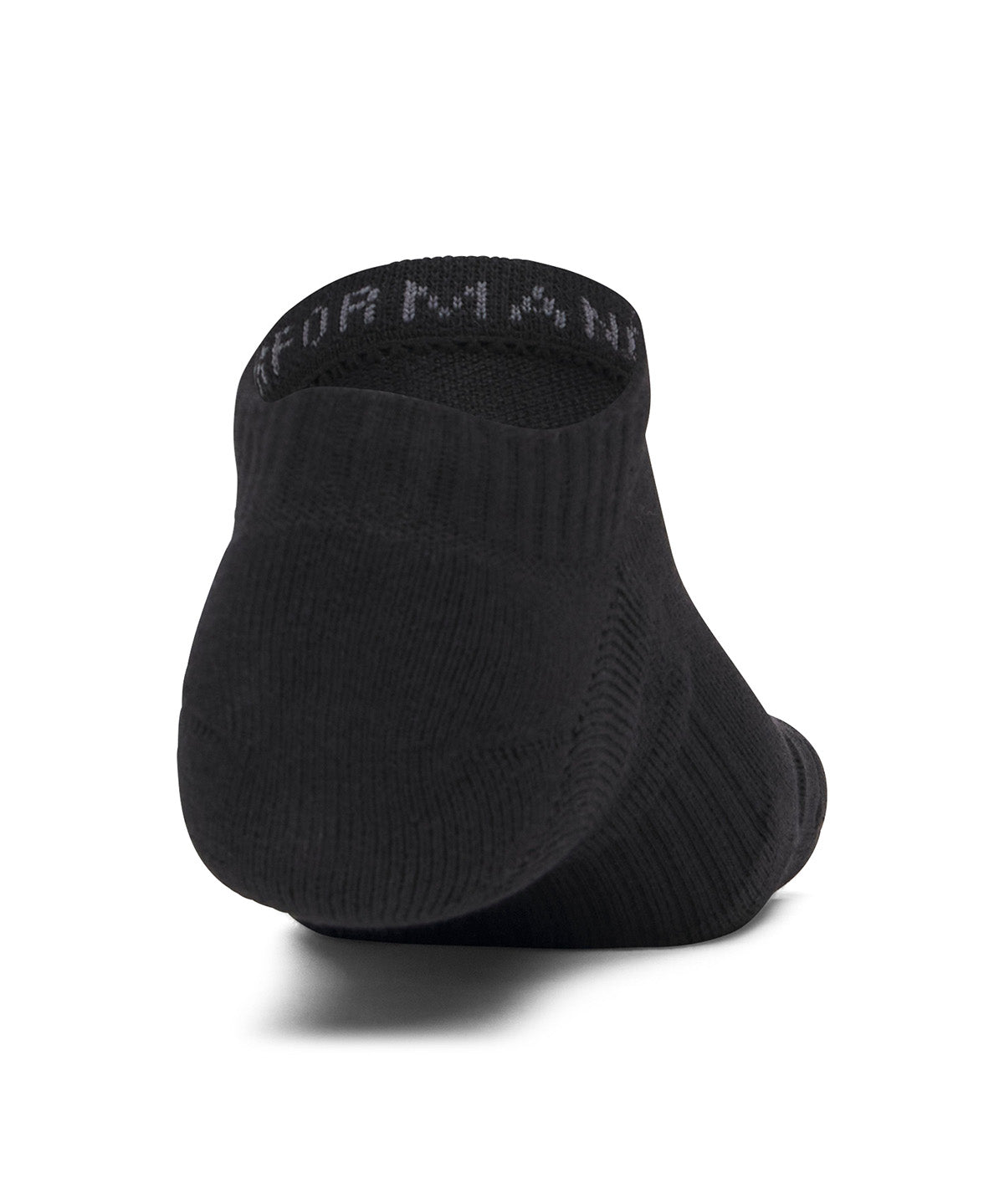 UA Performance Algodón 3-Pack  Calcetín negro unisex