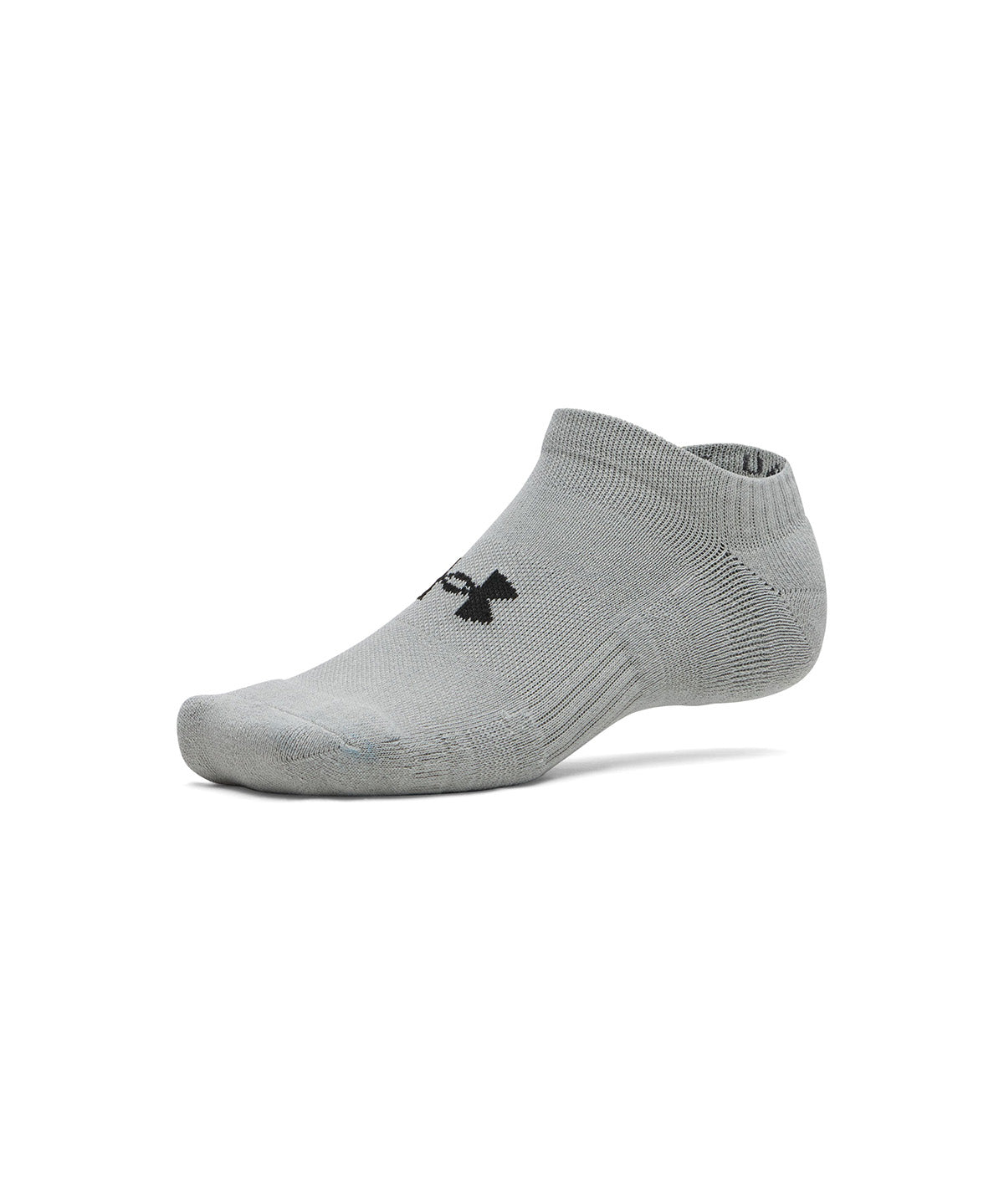 UA Performance Algodón 3-Pack Calcetín gris unisex