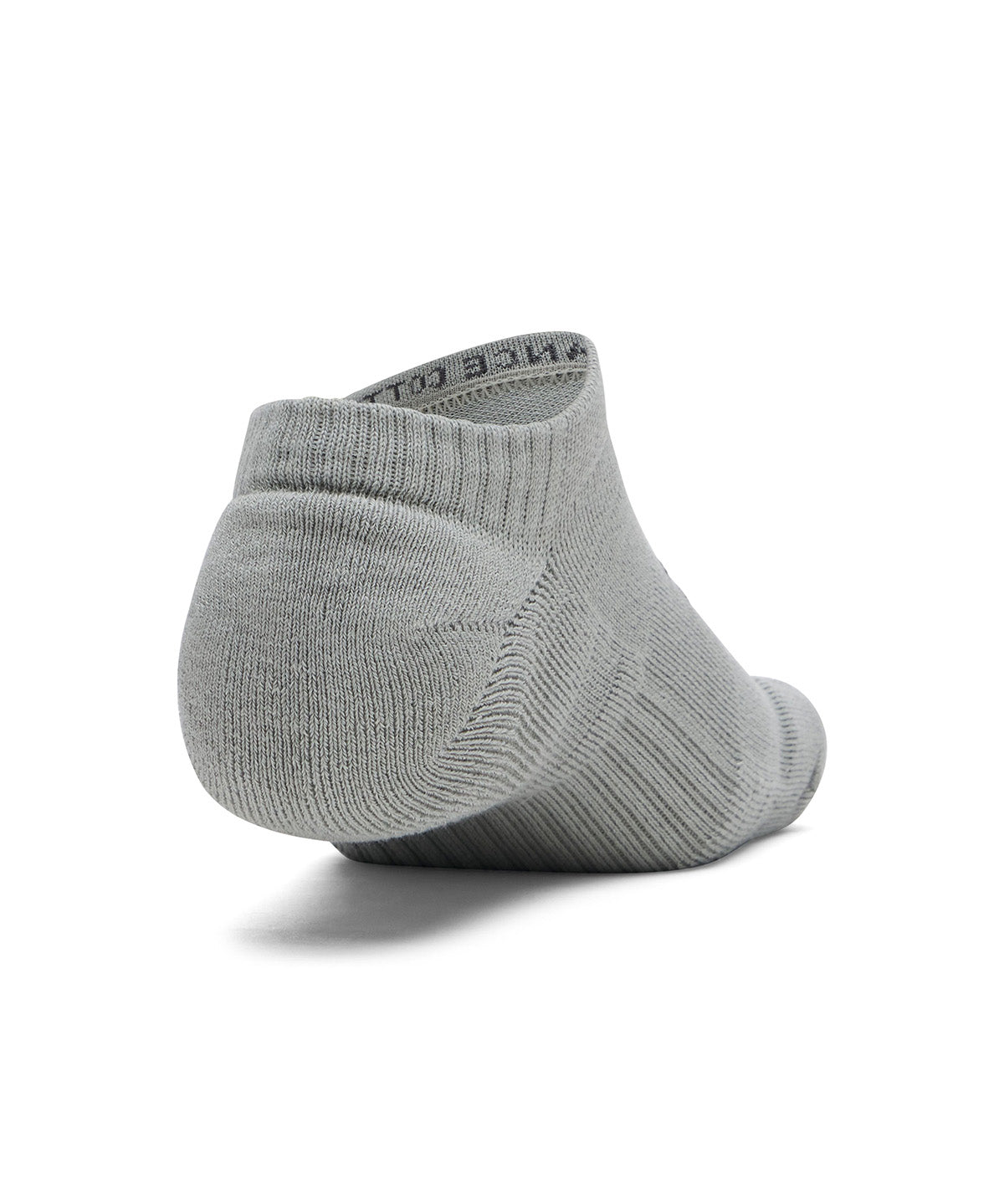 UA Performance Algodón 3-Pack Calcetín gris unisex