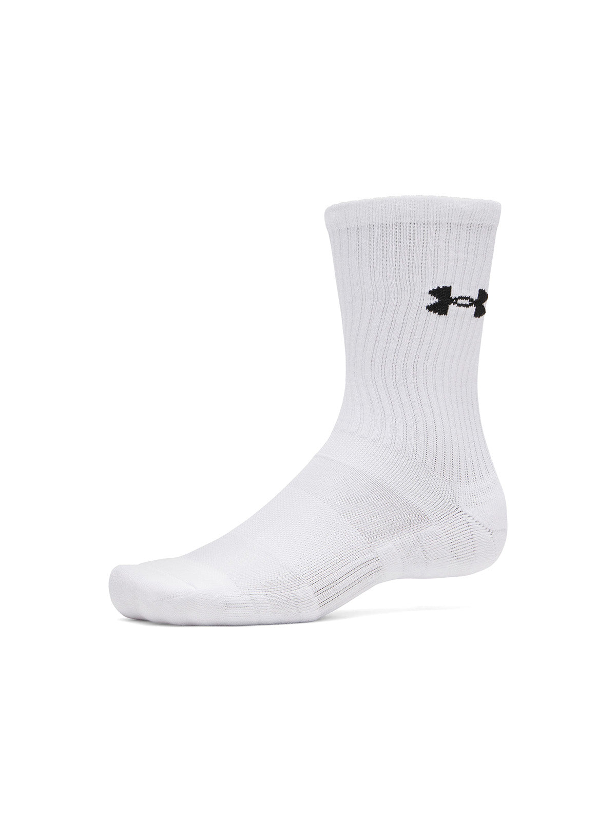Calcetín UA Performance Cotton 3-Pack blanco unisex