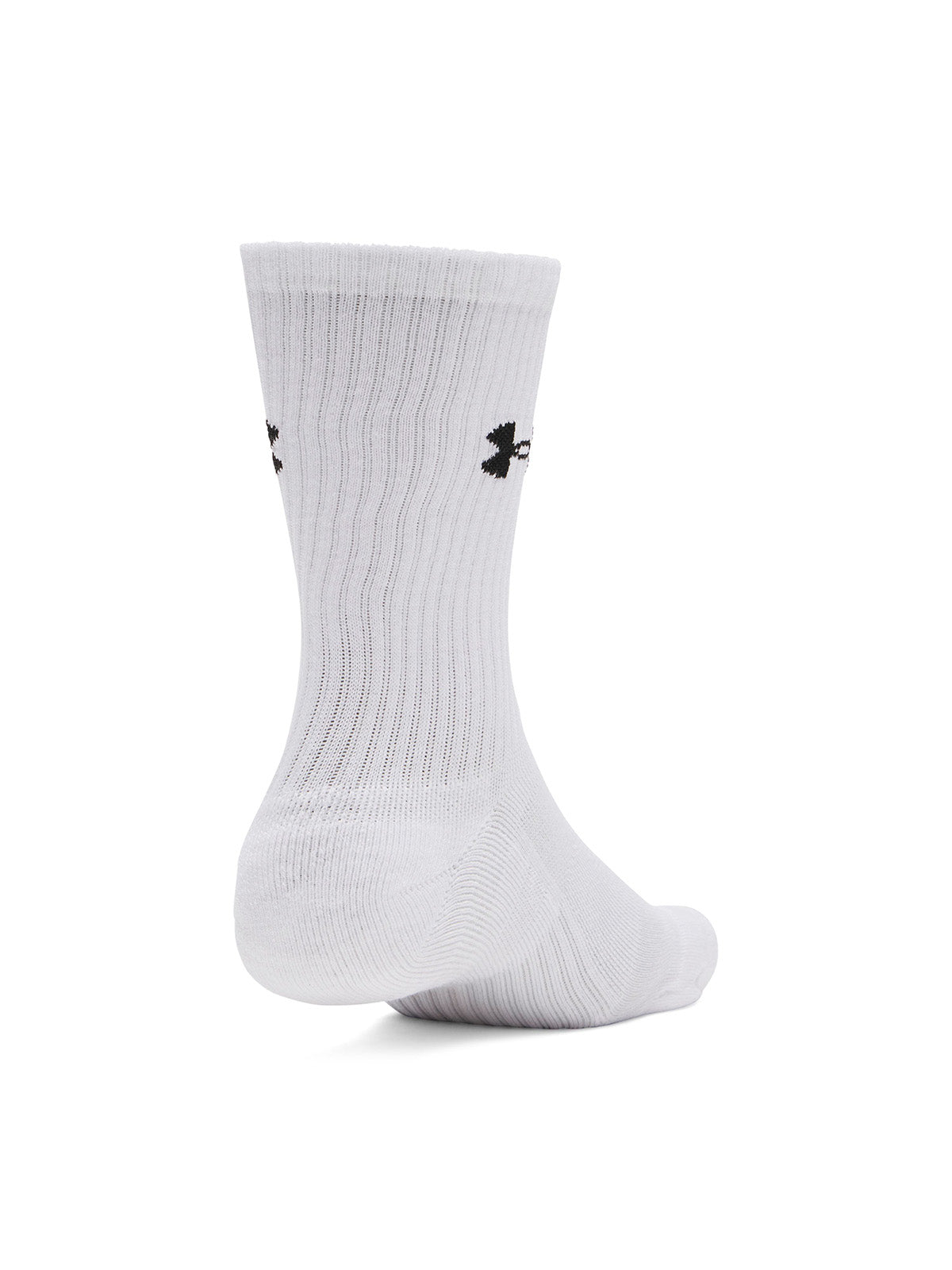 Calcetín UA Performance Cotton 3-Pack blanco unisex