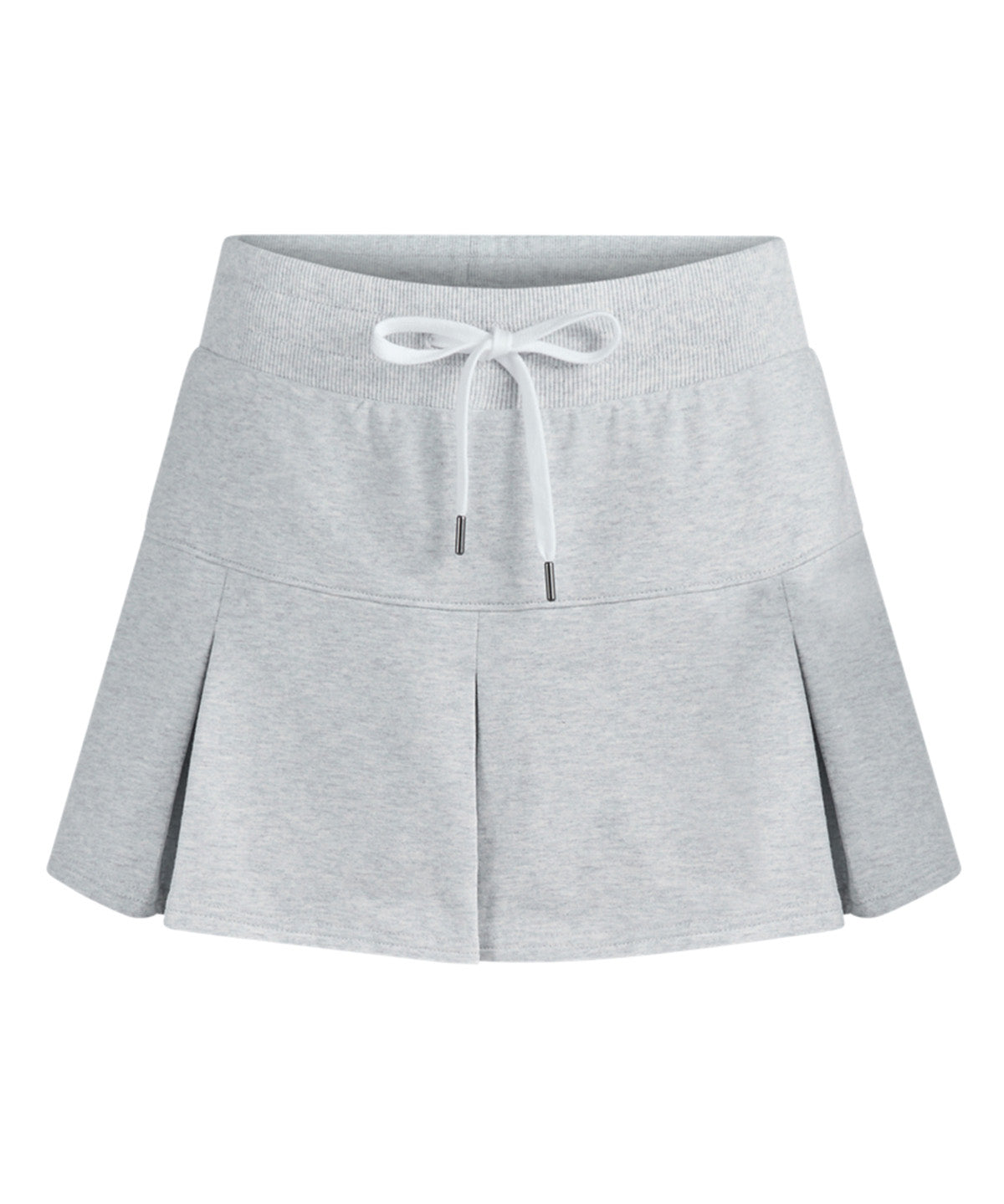 Falda Sport Terry Skort Mujer Gris