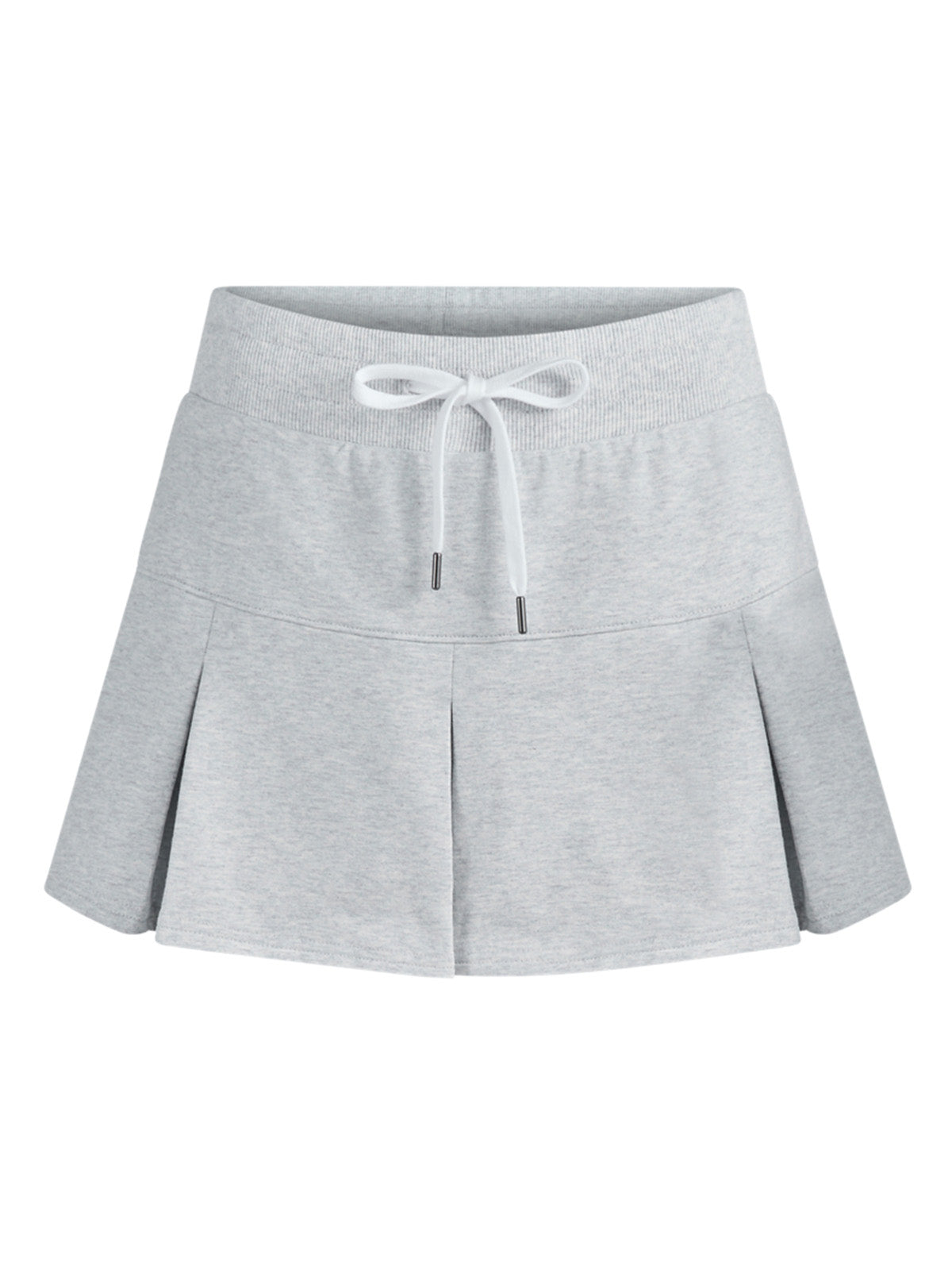 Falda Sport Terry Skort Mujer Gris
