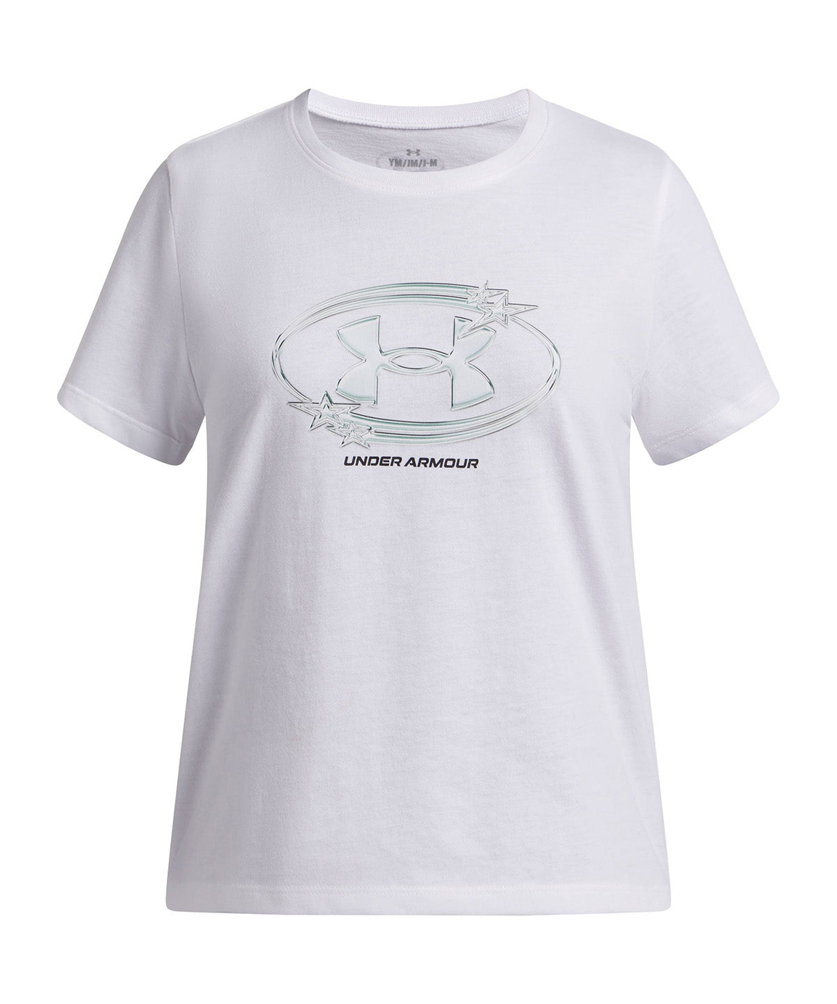 UA G Star Logo Lockertag SS Polera Sin Manga blanco para niña