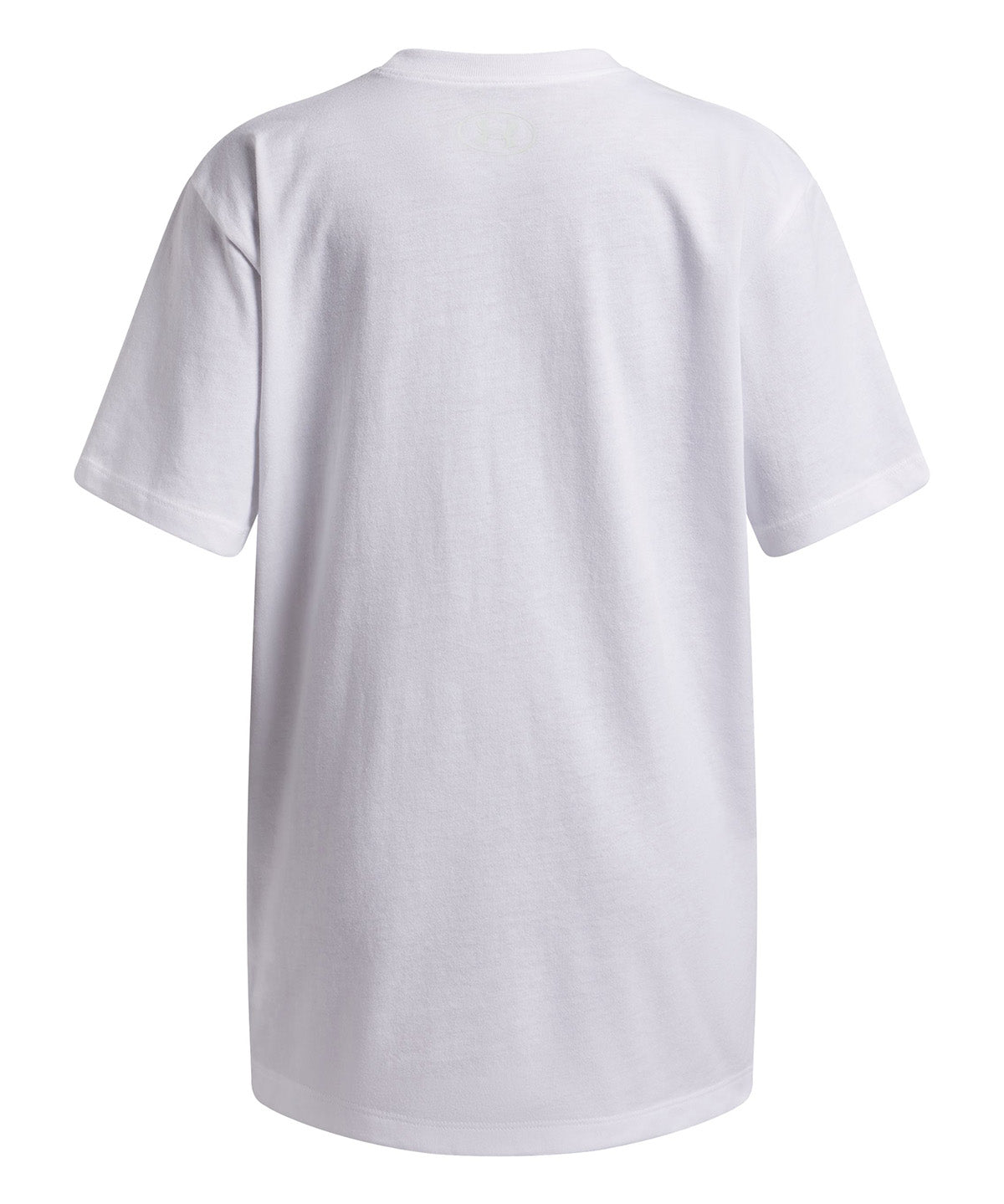 UA G Block Logo OS SS Polera Manga Corta blanco para niña