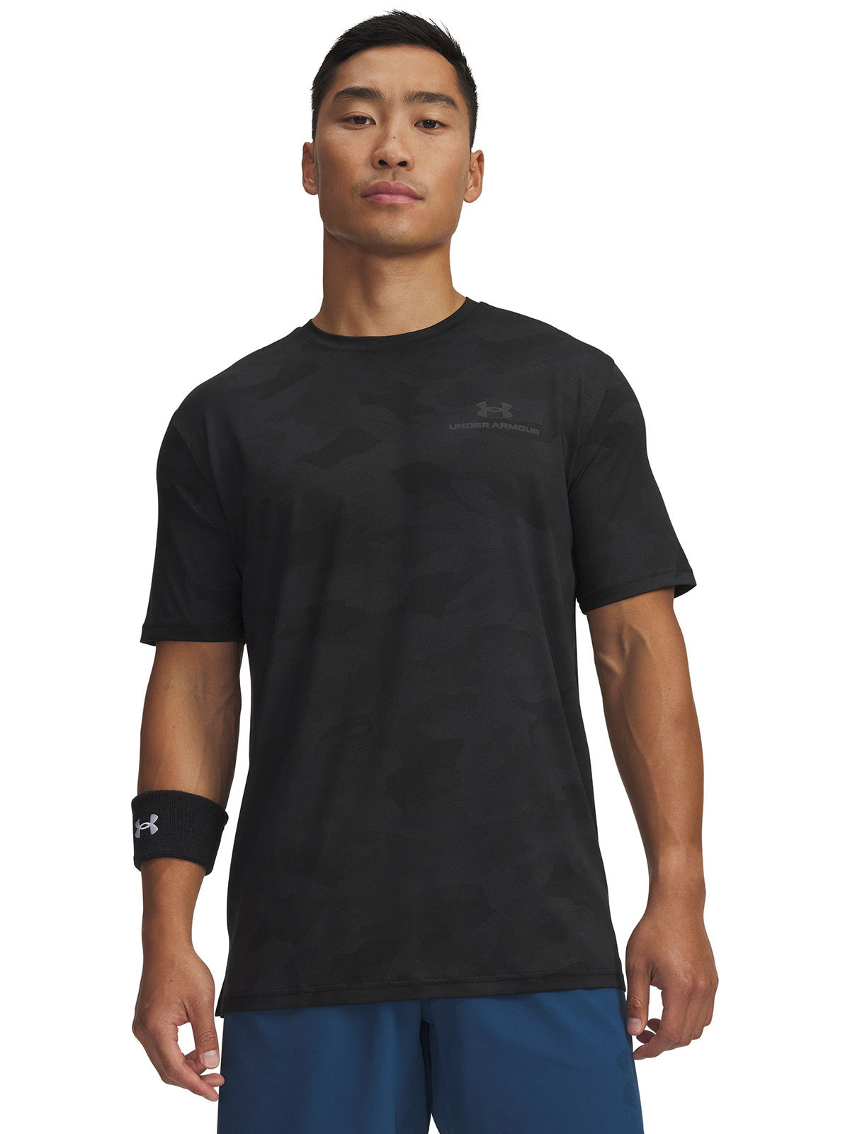 UA Vanish Energy Printed Polera manga corta negro para hombre