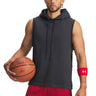 UA Curry Sleeveless Hoodie Poleron Sin Mangas gris para hombre