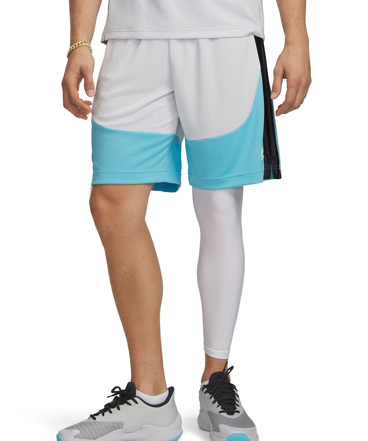 UA Curry Splash Short gris para hombre