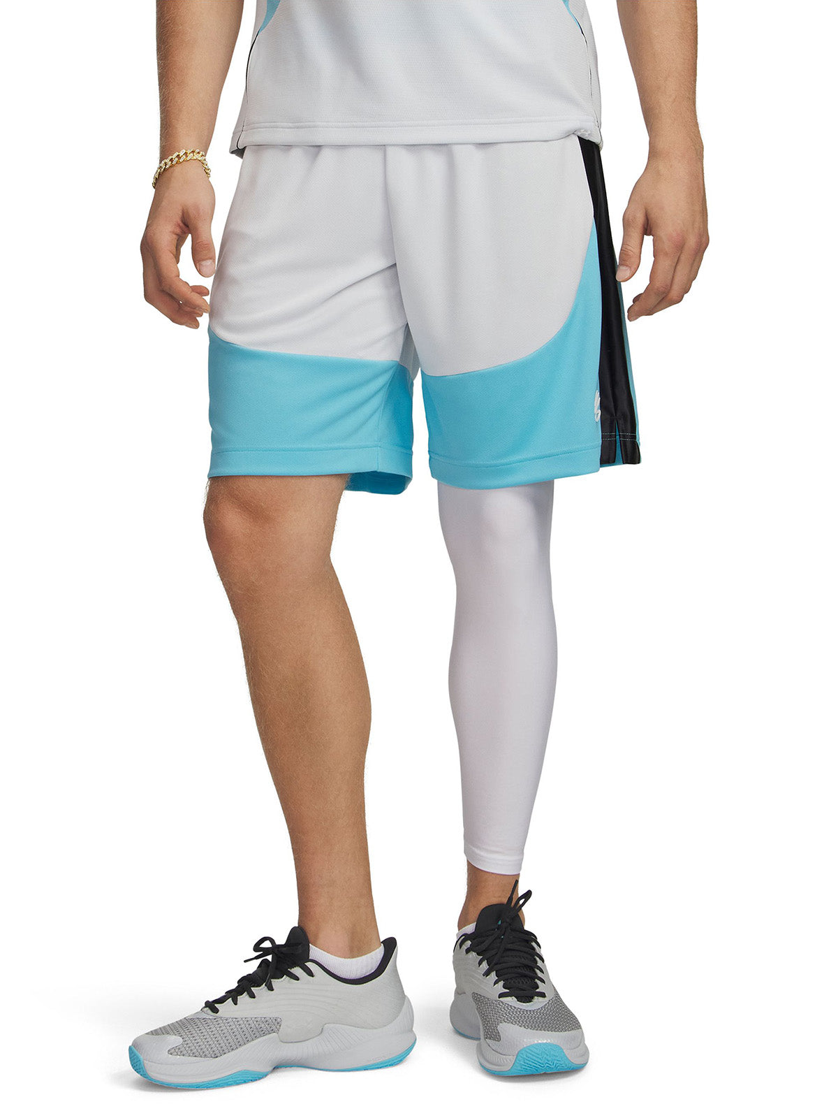 UA Curry Splash Short gris para hombre
