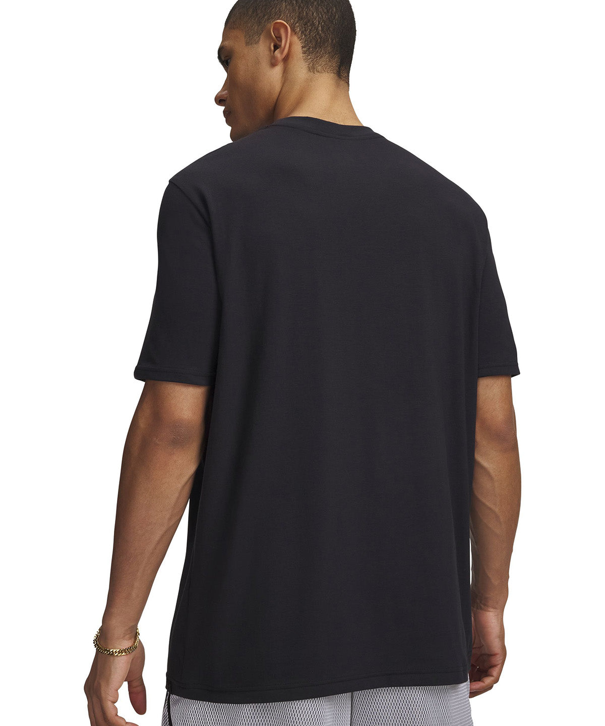 UA Curry Night Night Polera Manga Corta negro para hombre