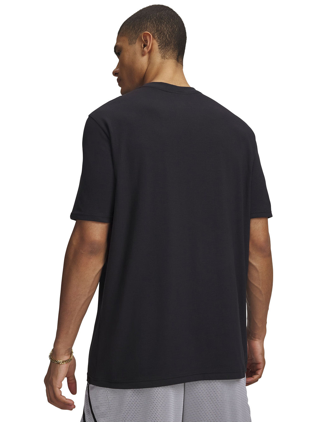 UA Curry Night Night Polera Manga Corta negro para hombre