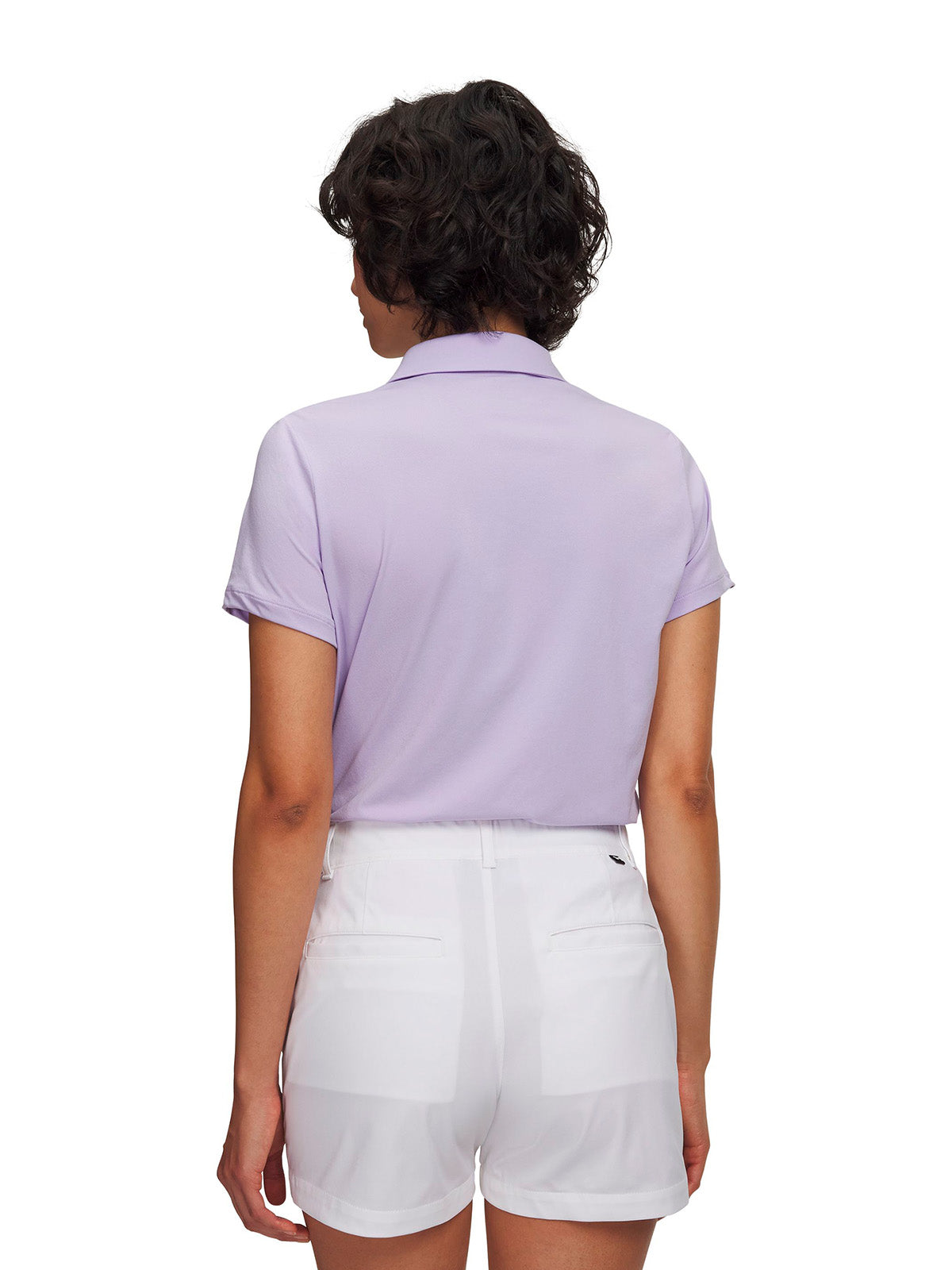 UA Drive Polo morado para mujer