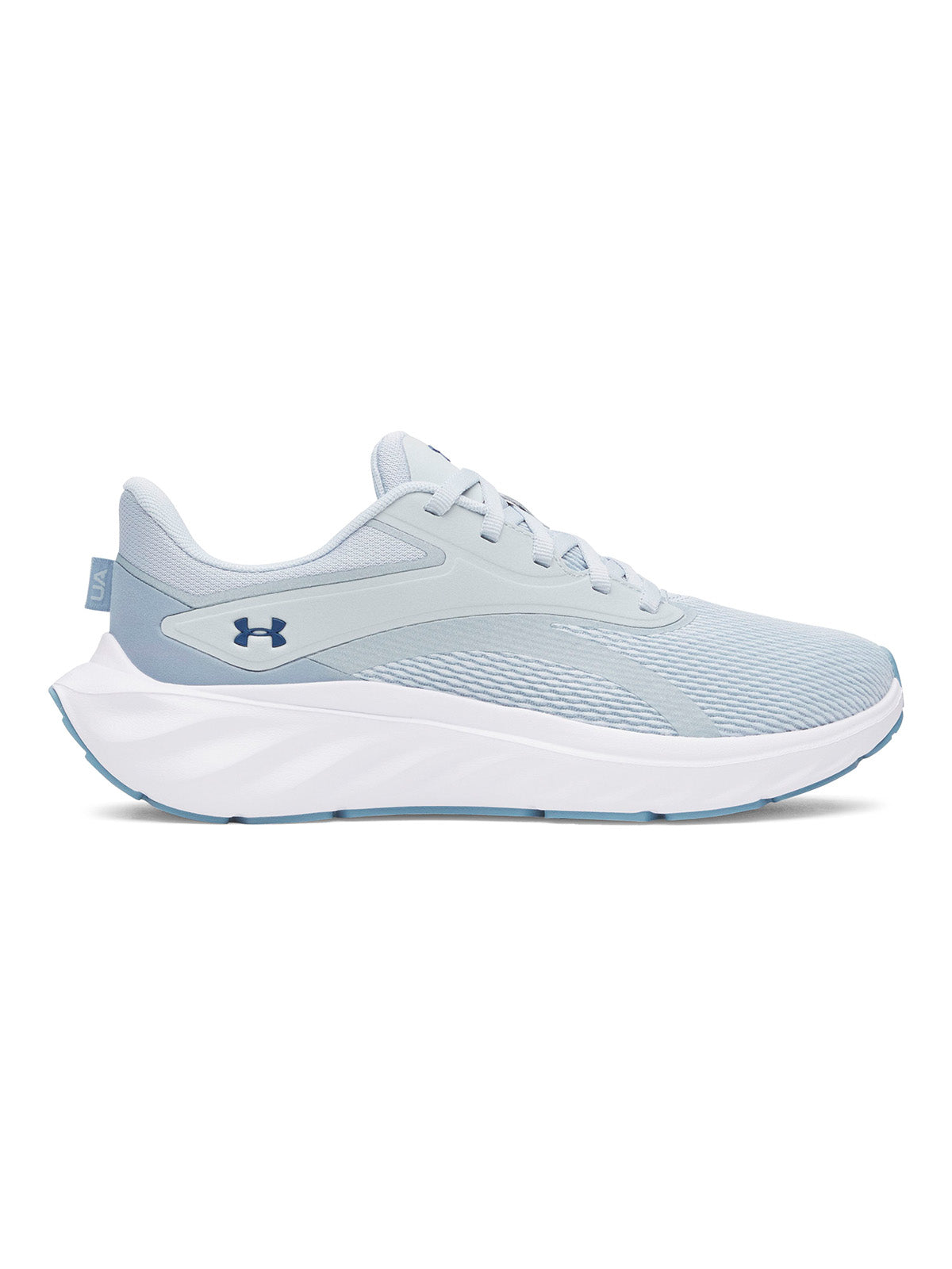 Zapatilla UA W Ascend gris para mujer
