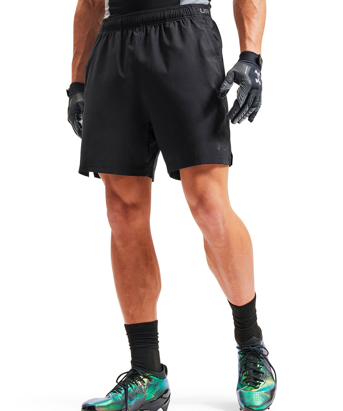 Short UA Vanish Woven 2.0 6" negro para hombre